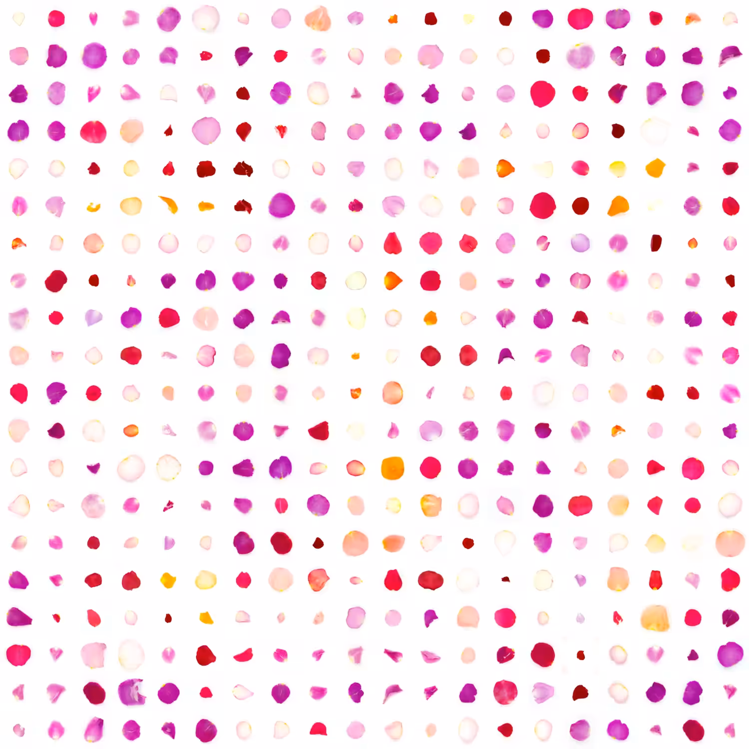 Infinite Petals 20x20#2663