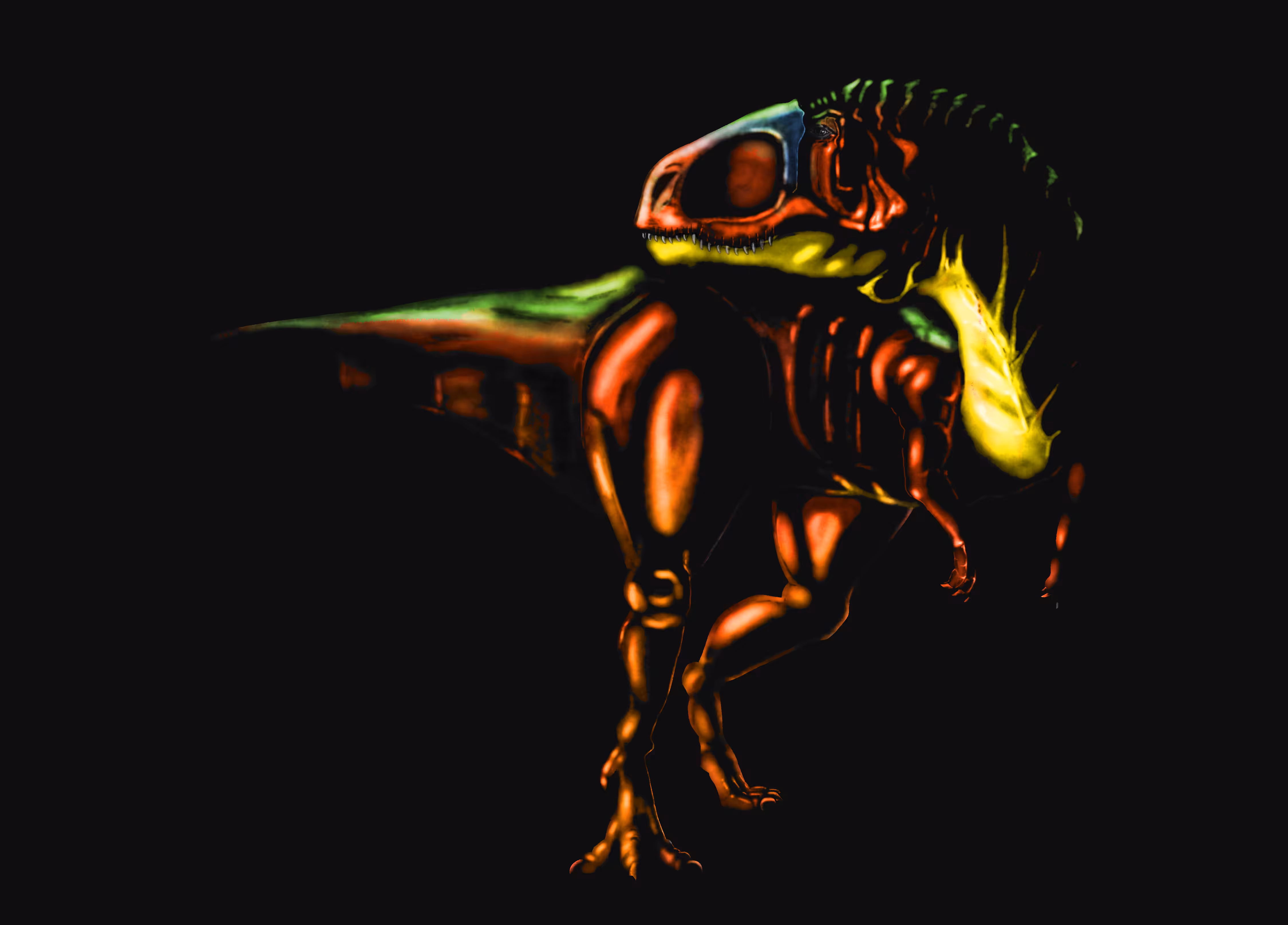 Neon Dino