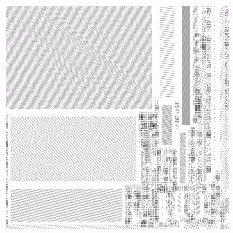 Strips layouts - Overhatched #2