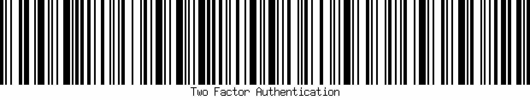 BlockChain Barcodes 12 - Two Factor Authentication