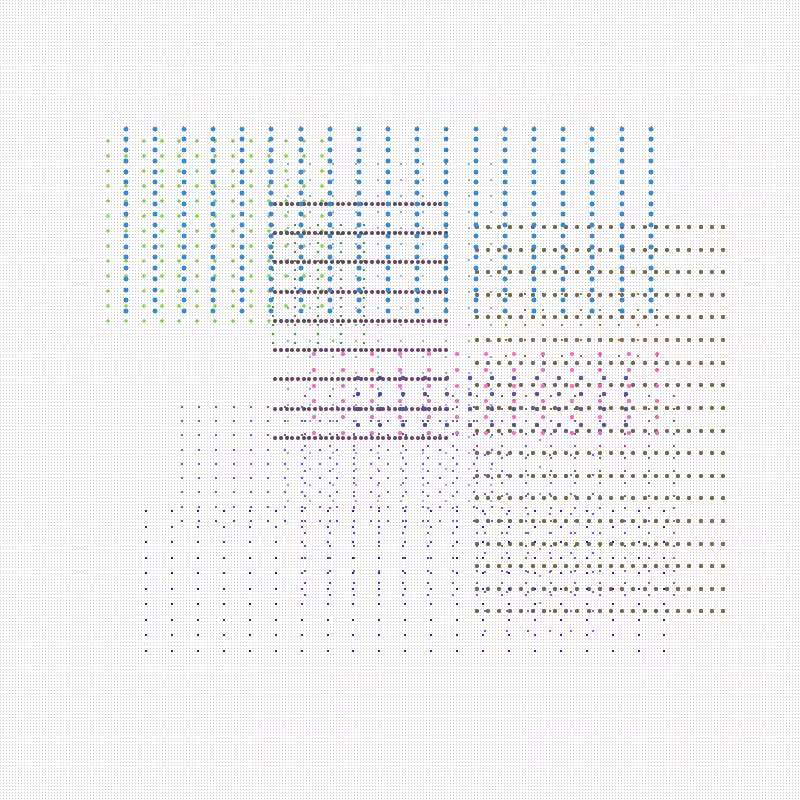 pointillist patchwork #58