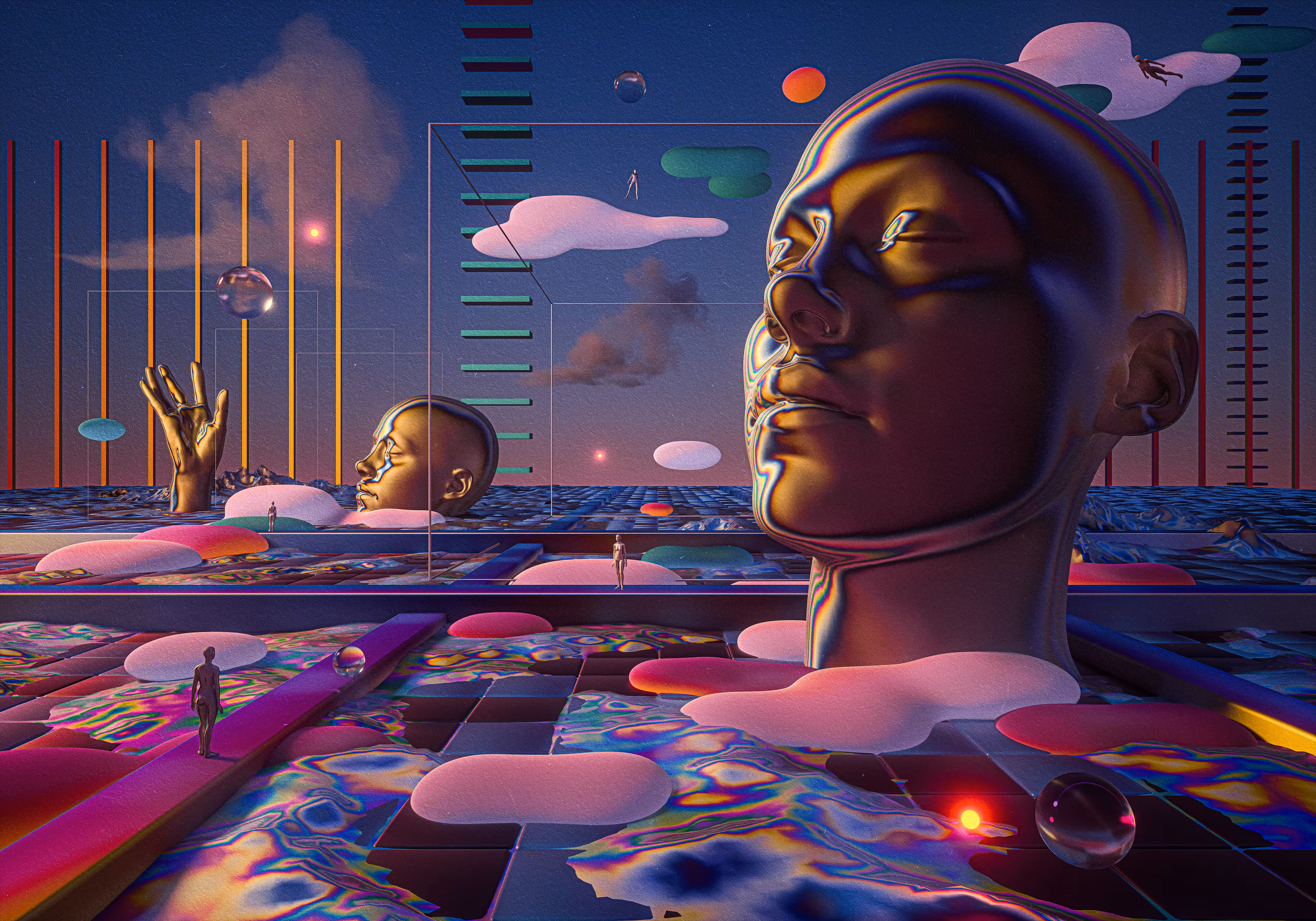 Severe Surrealistic Hallucinations