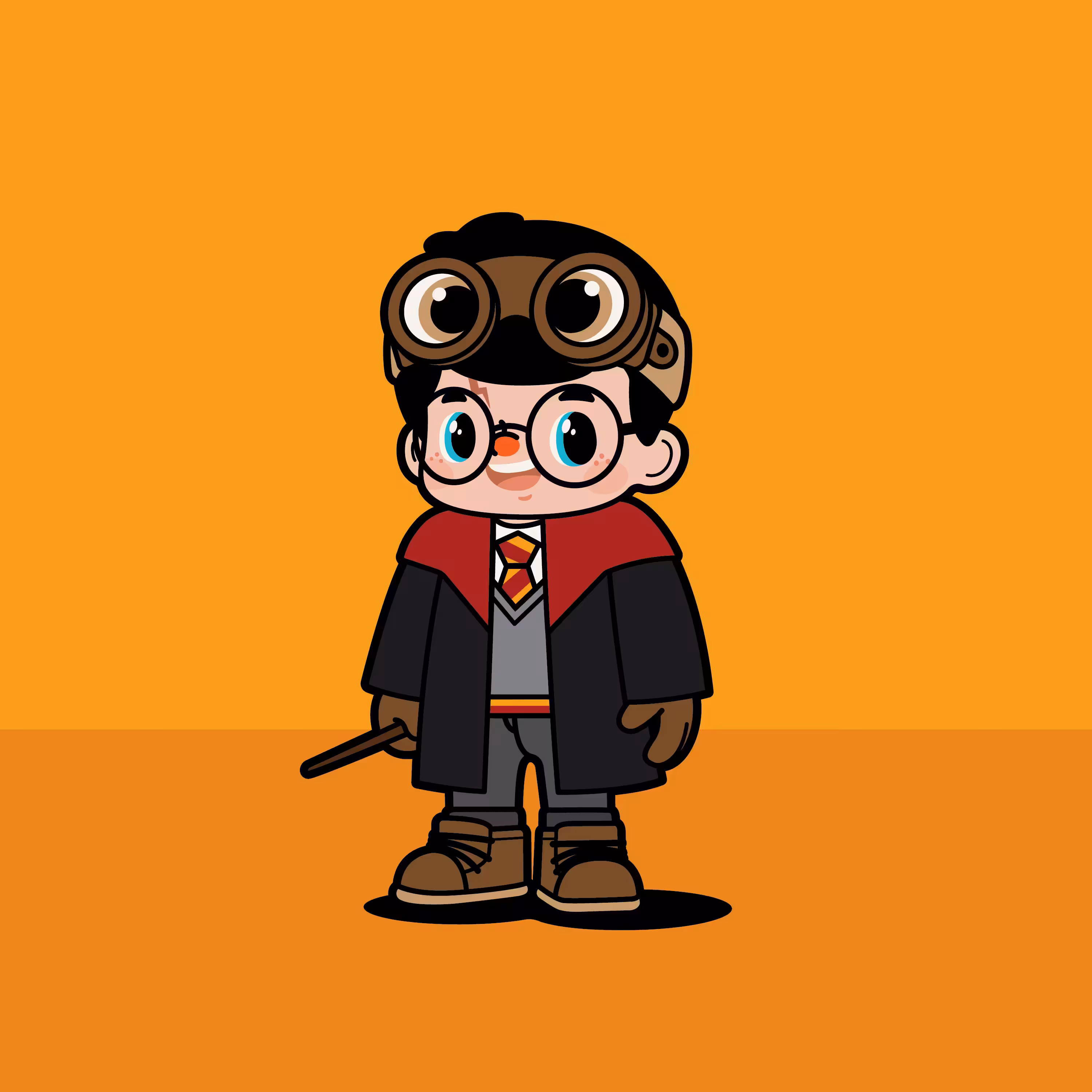 Wizard Boy Figure