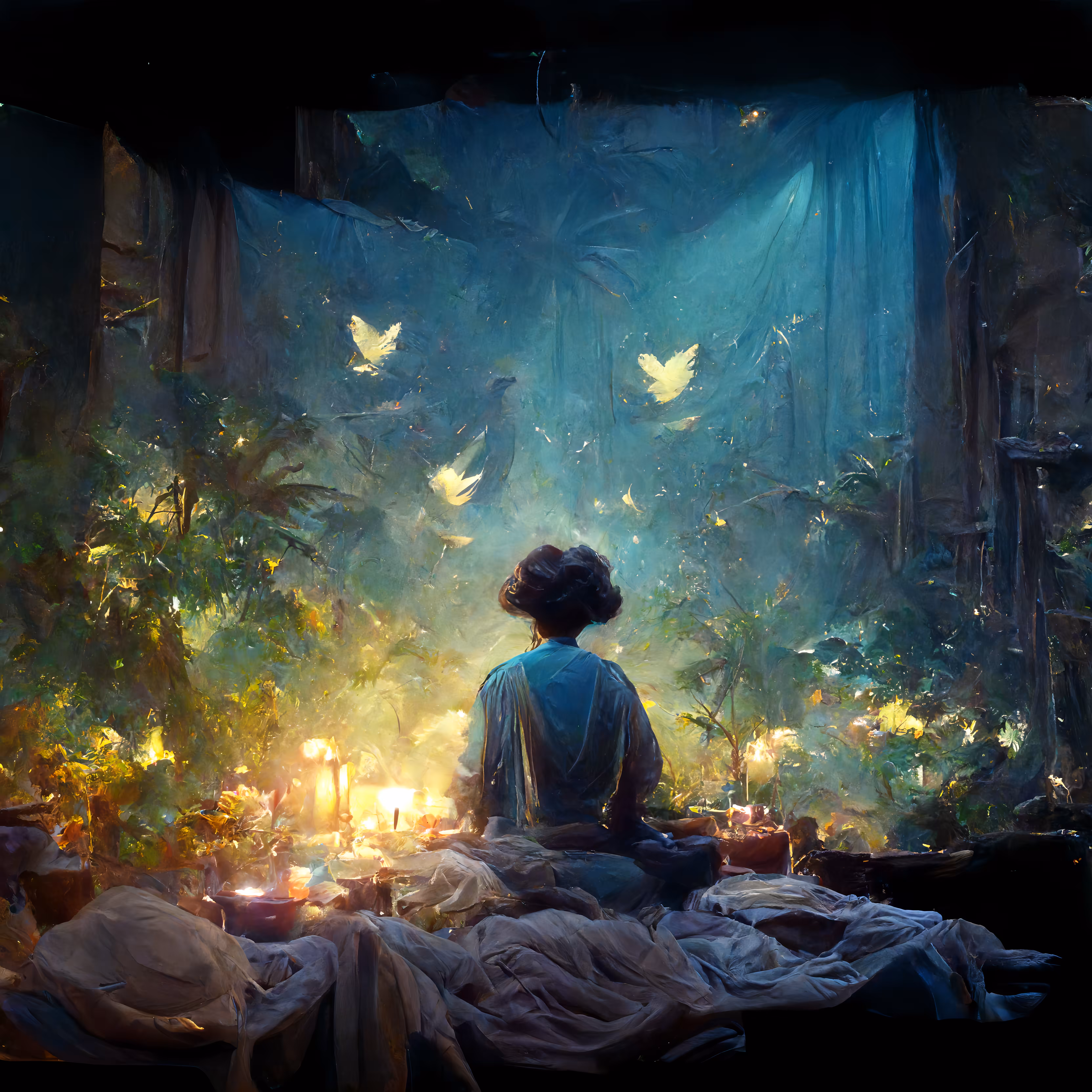 A dreamer's room
