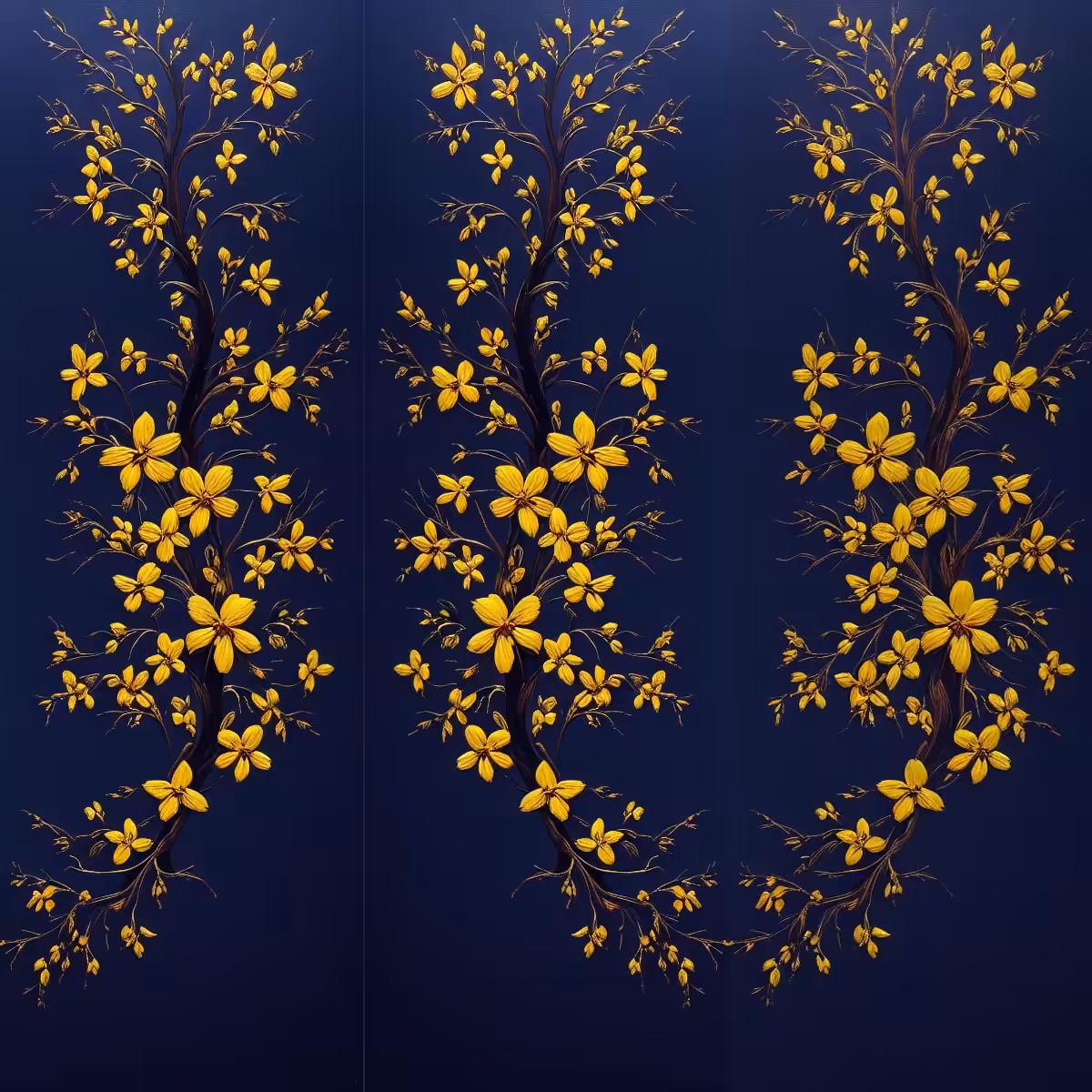 Blossoms at night #2