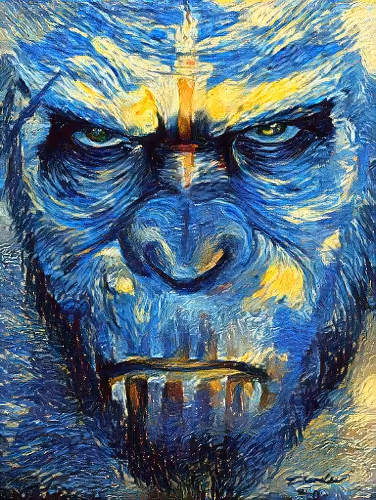 Bored Starry Night Club: Bored Starry Night Ape Club #16