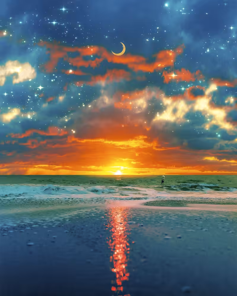 Rainbow Sunset
