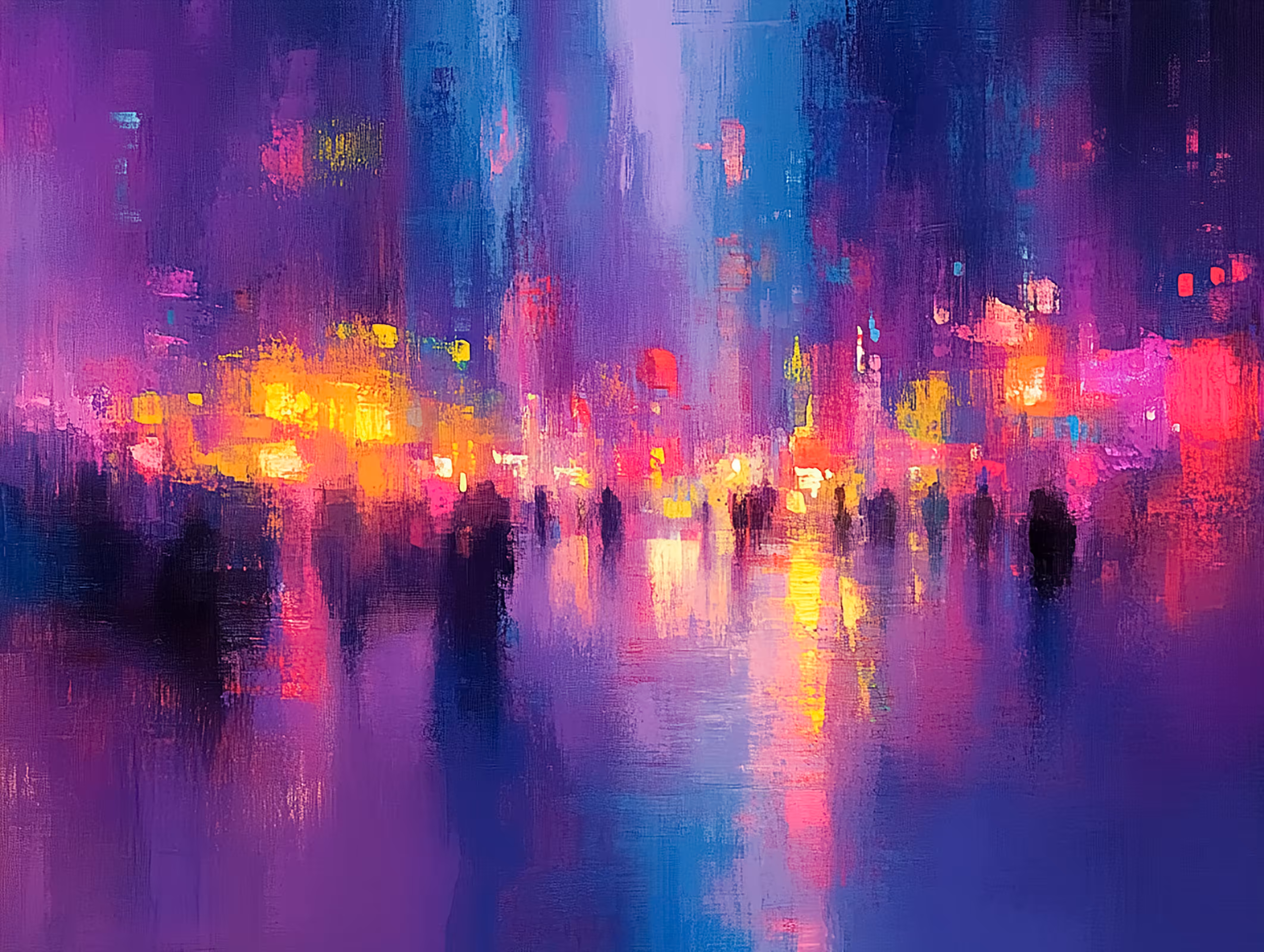 Evening breath of the city