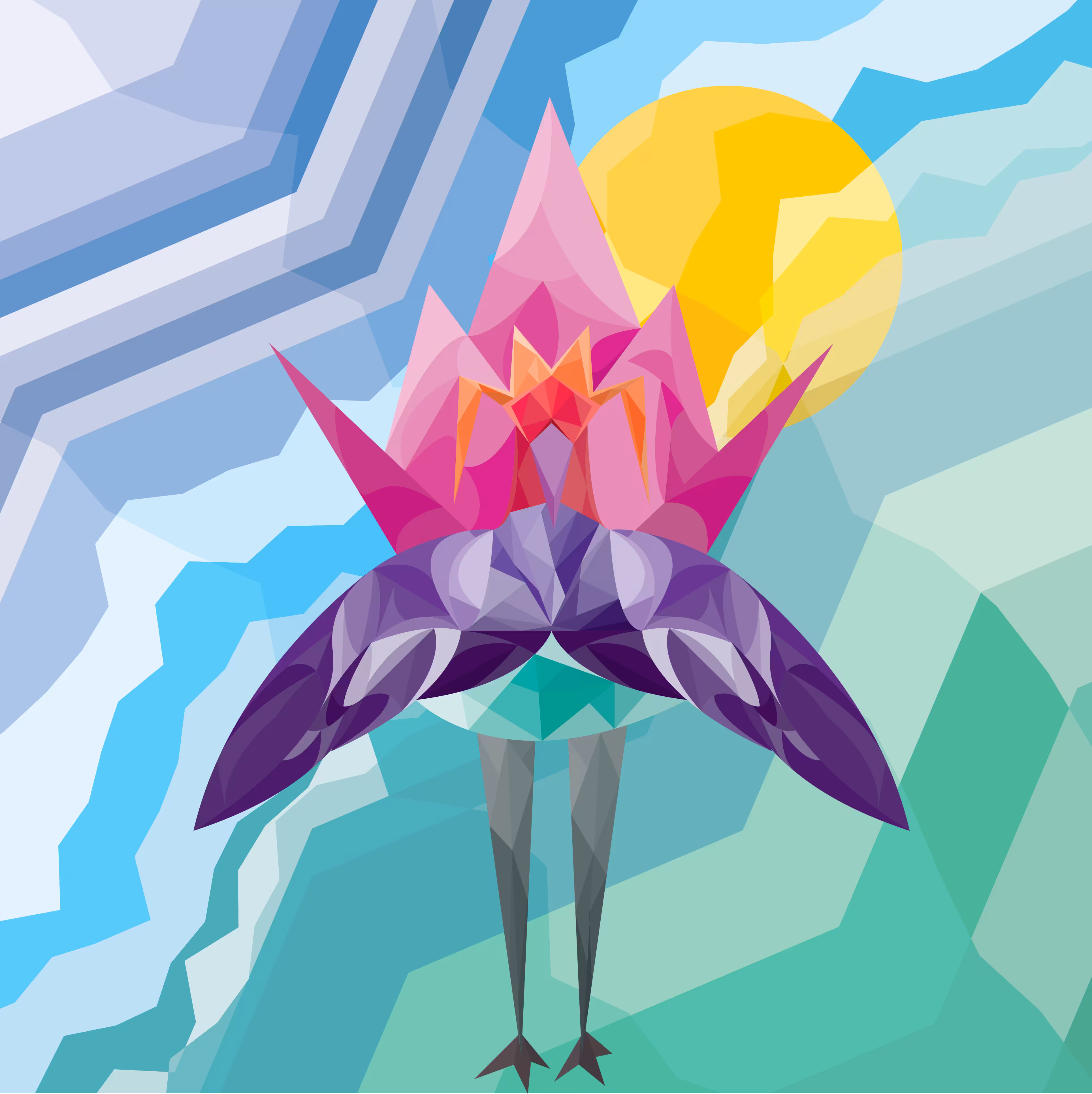 Abstract creatures #16
