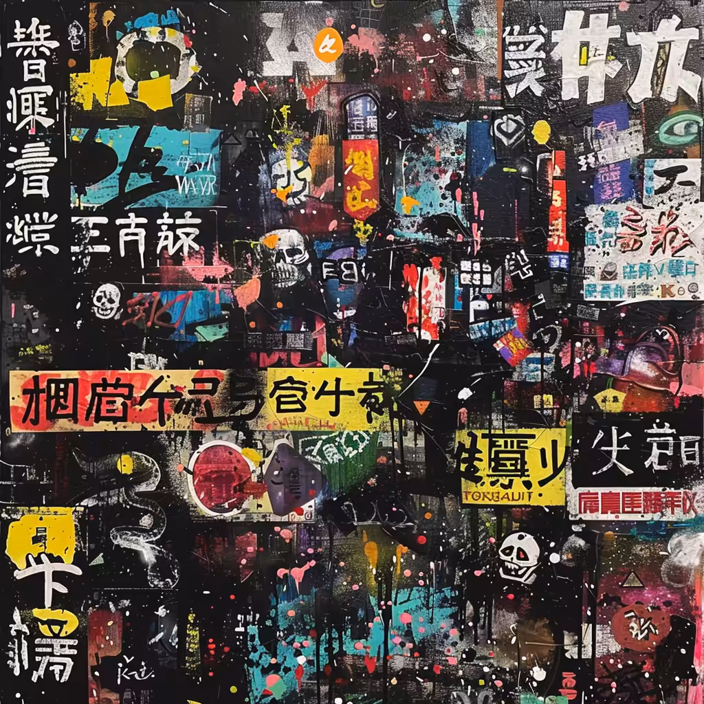 Black wall