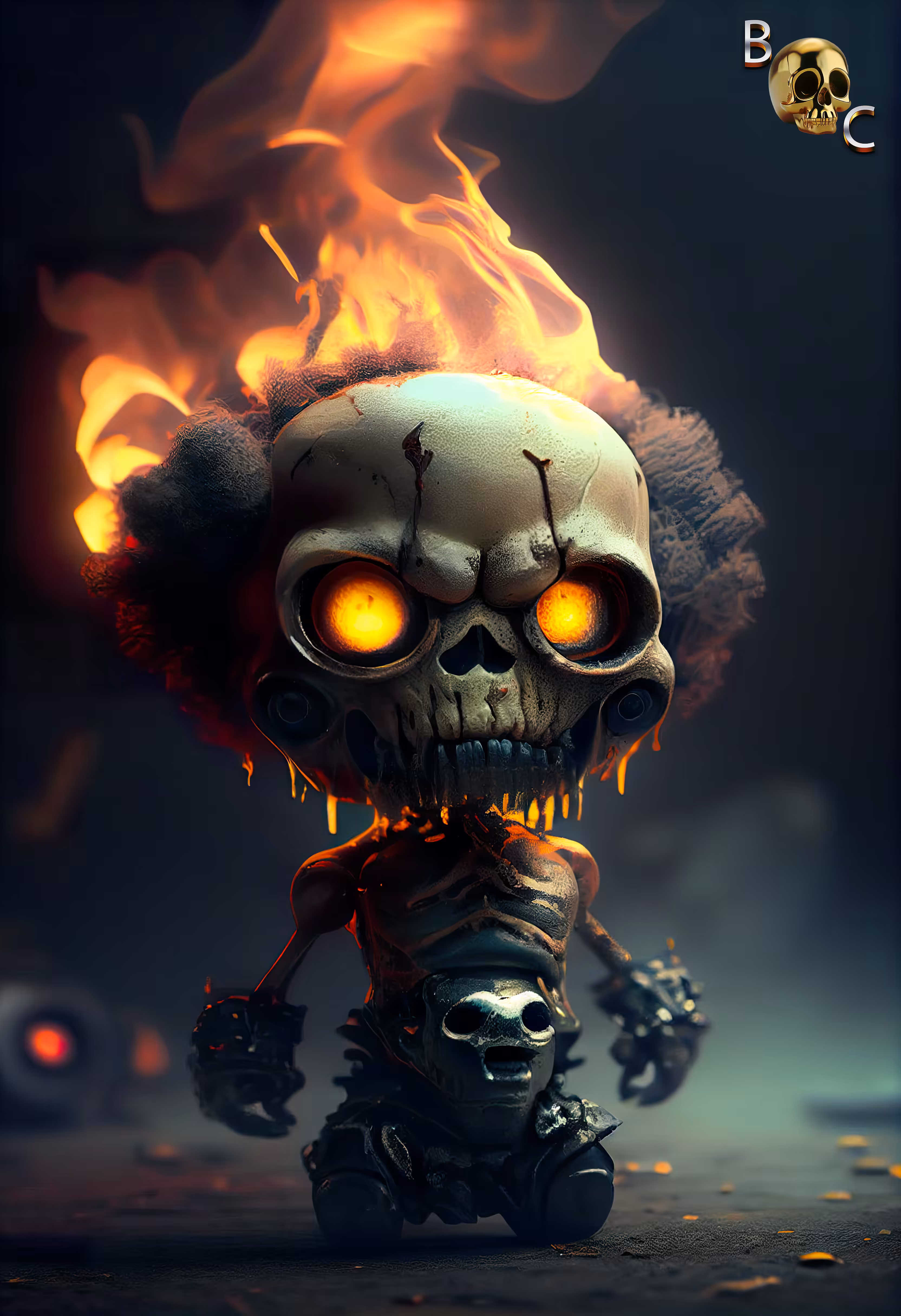 Burton Skull Crew 6 - Terminator