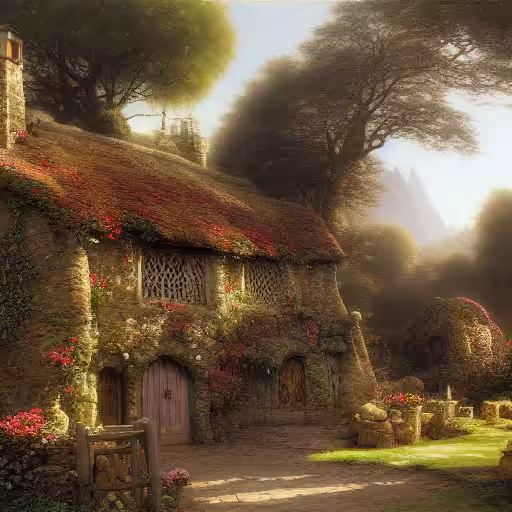 The enchanted house