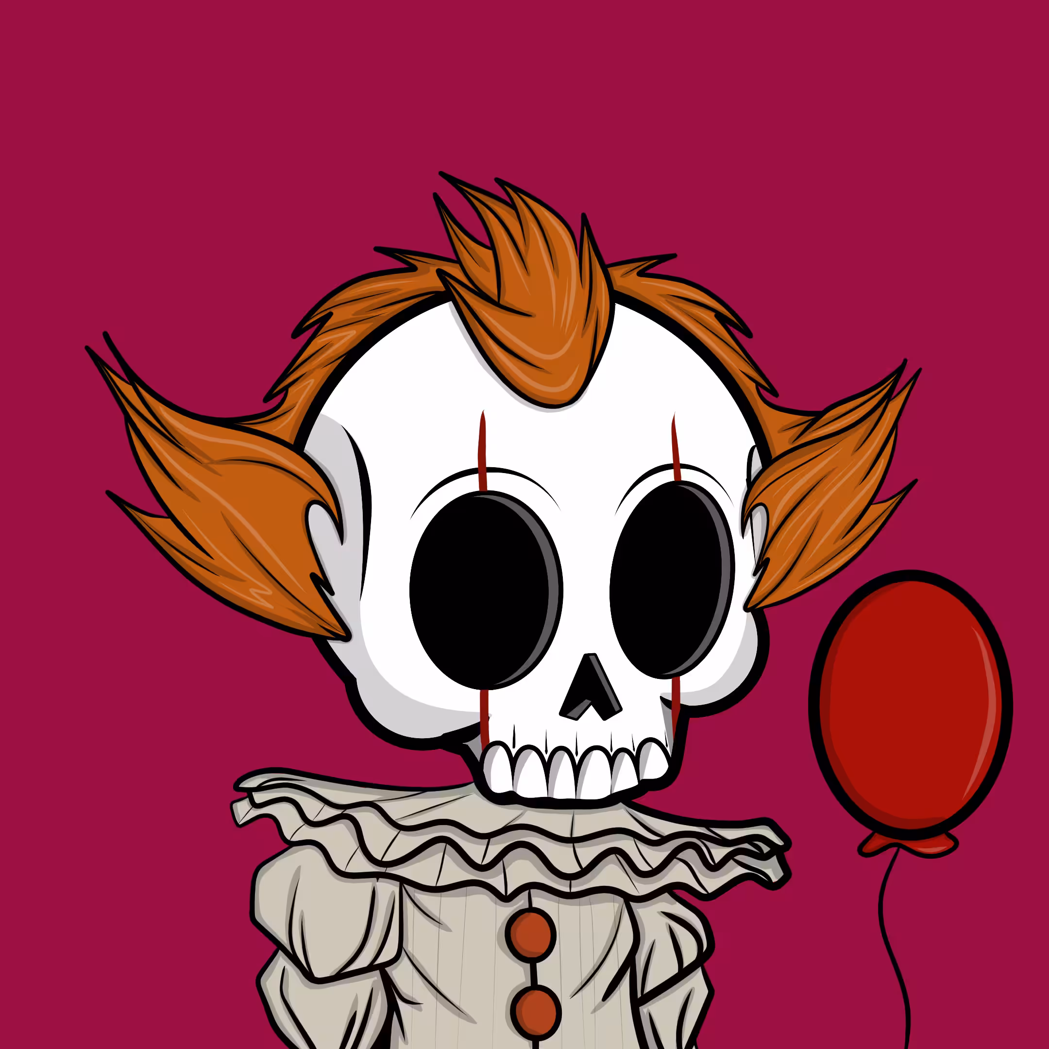 Edgar The Skeleton - Pennywise #164