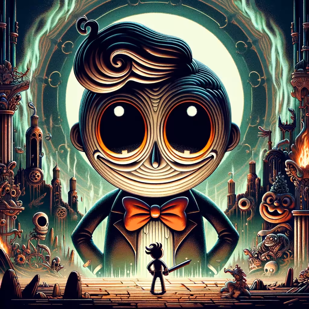 The Whimsical Warden of the Withered Realm
