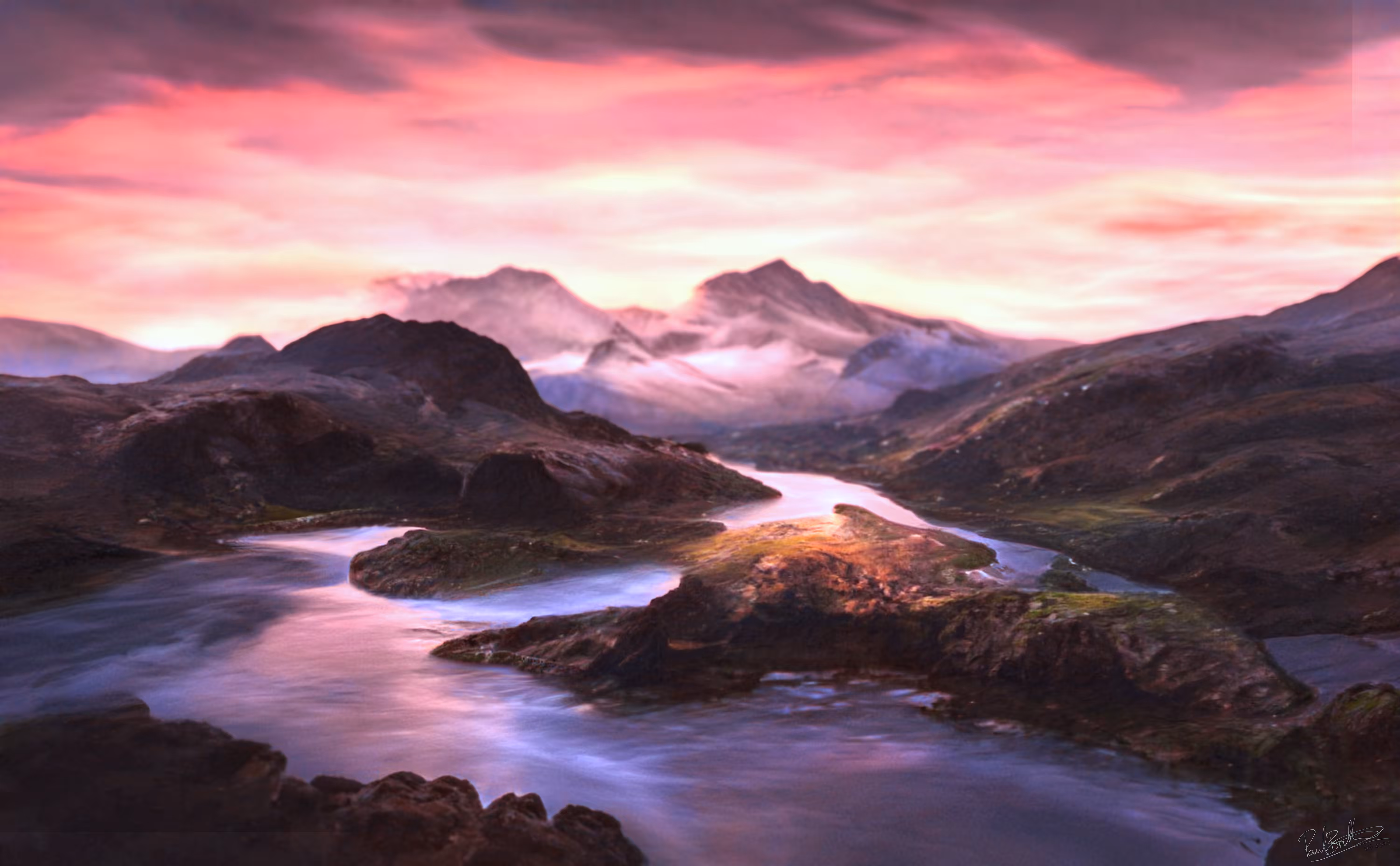 Morning in the Highlands