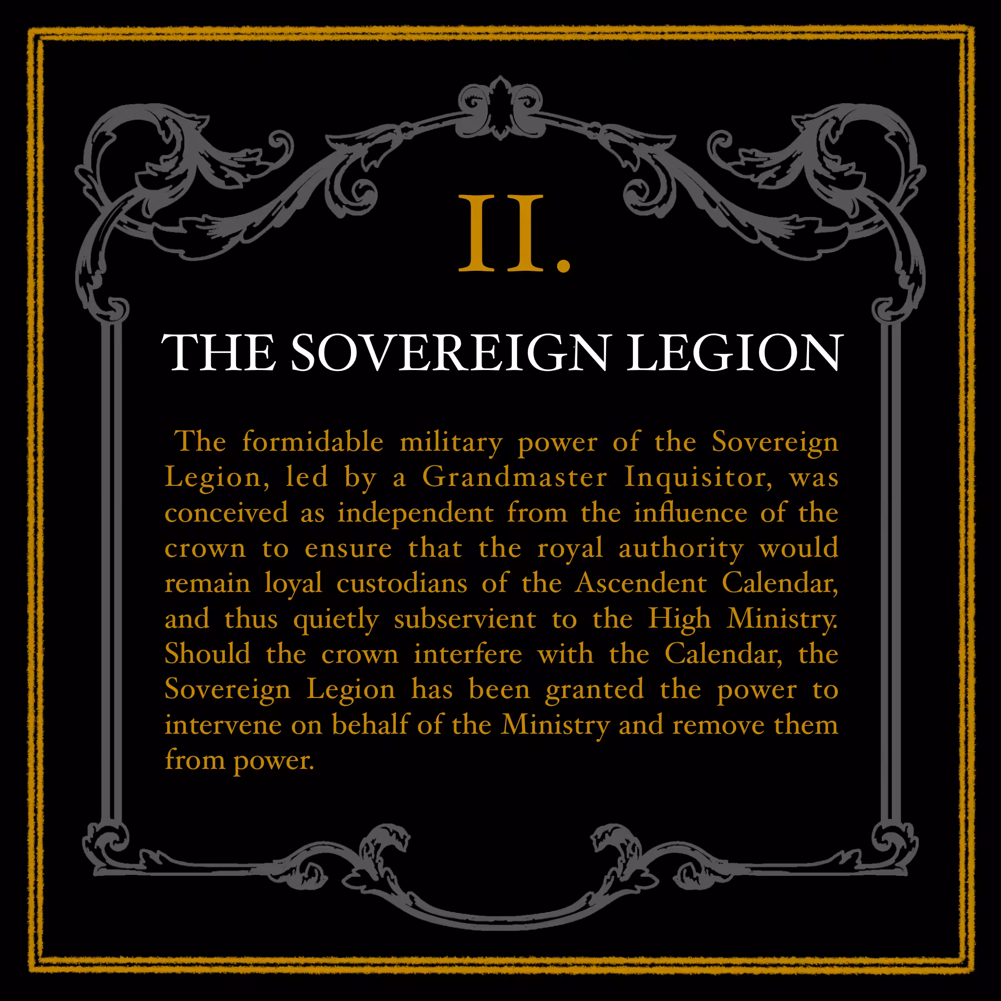 The Sovereign Legion