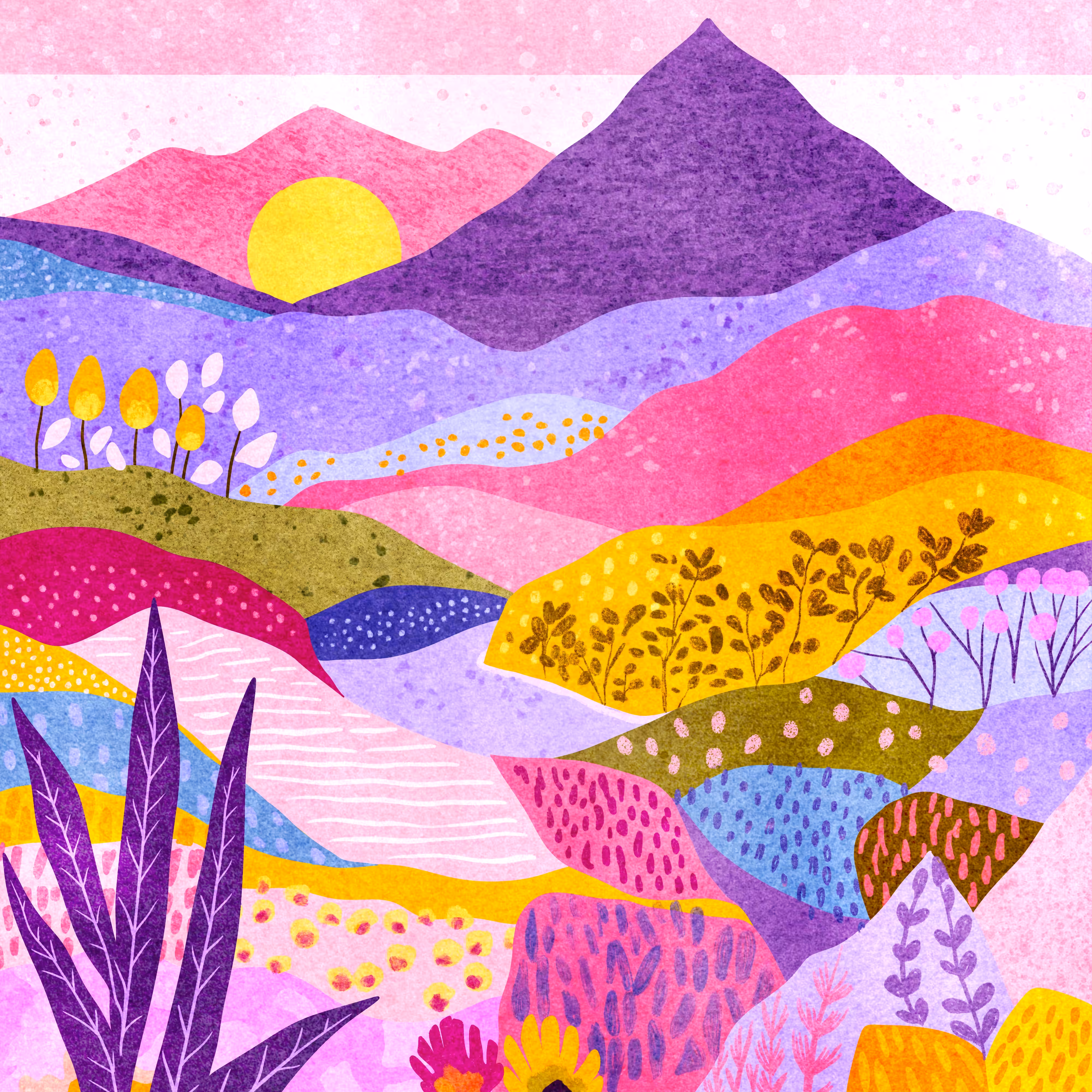 Enchanted Colorscapes #1