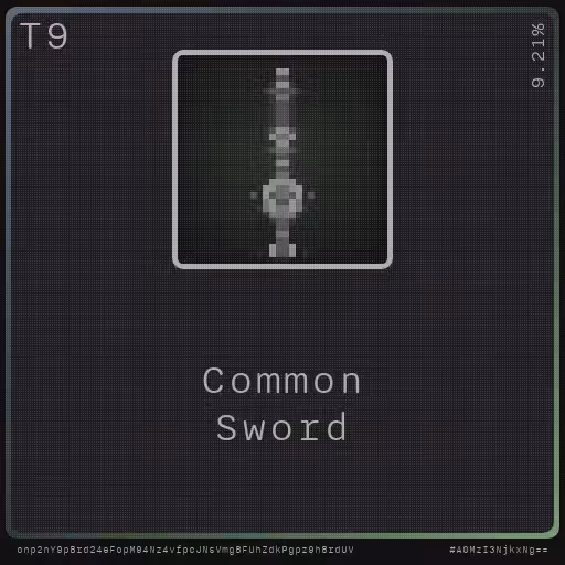 Gear for your quests - Sword #77