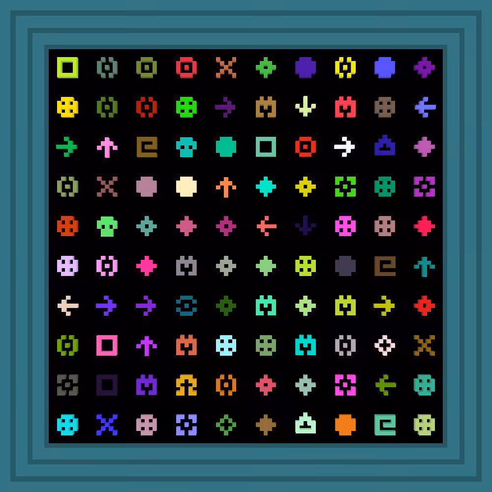 michaelslater :: Procedural Symbols #233/1000