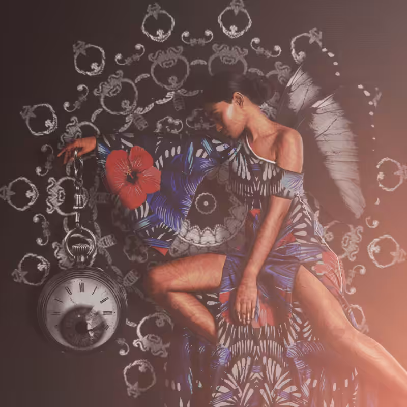 Time morphs into itself. #10