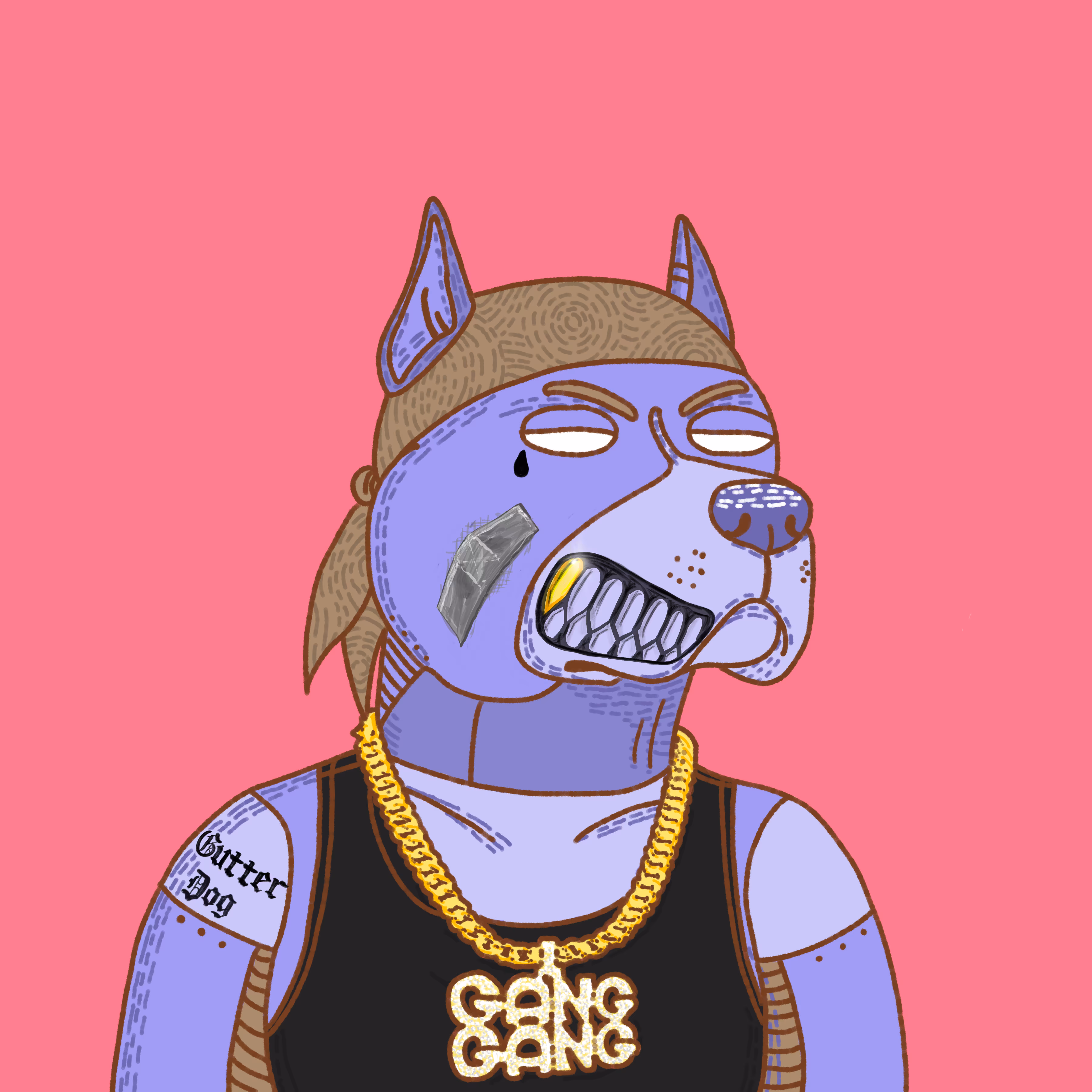 Gutter Dog #1819 (Derivative)