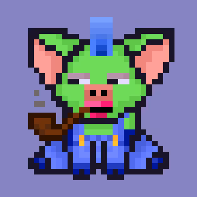 Punk Pig #00141