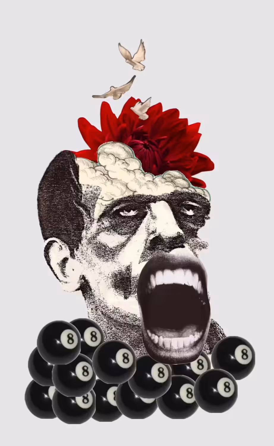 Collage art: 8