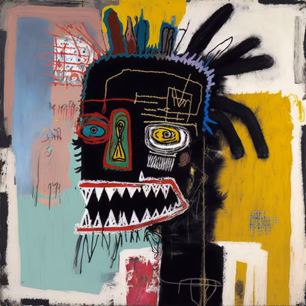 Basquiat Little Creatures: Little Creature #00652