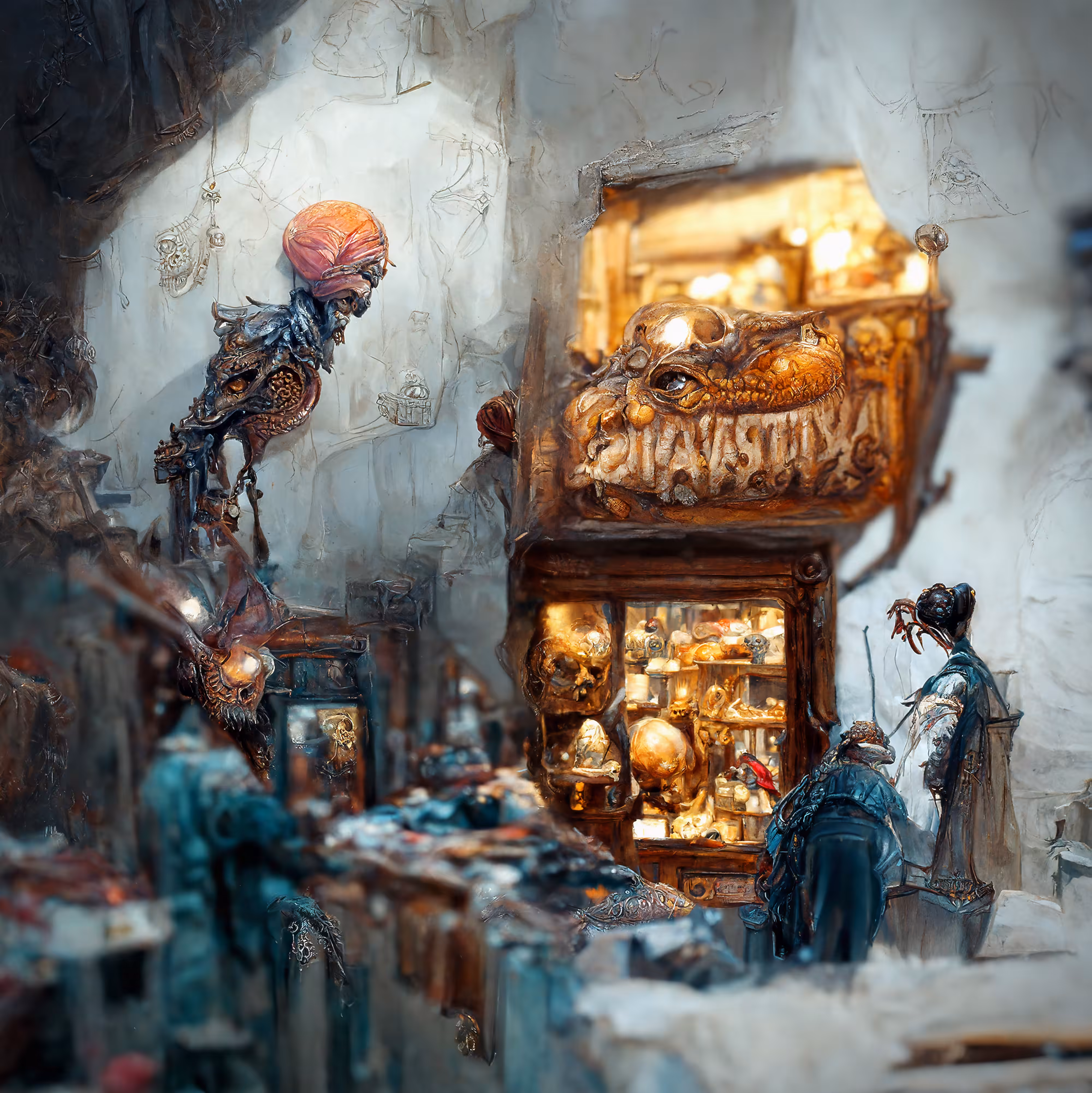 Journey #15 - Oddities and ancient alien artifact's in the shopping district Orion