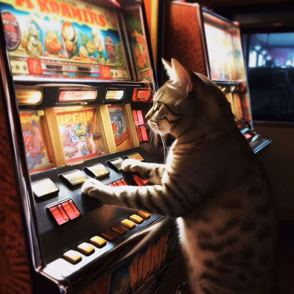 Slot Machine Cat