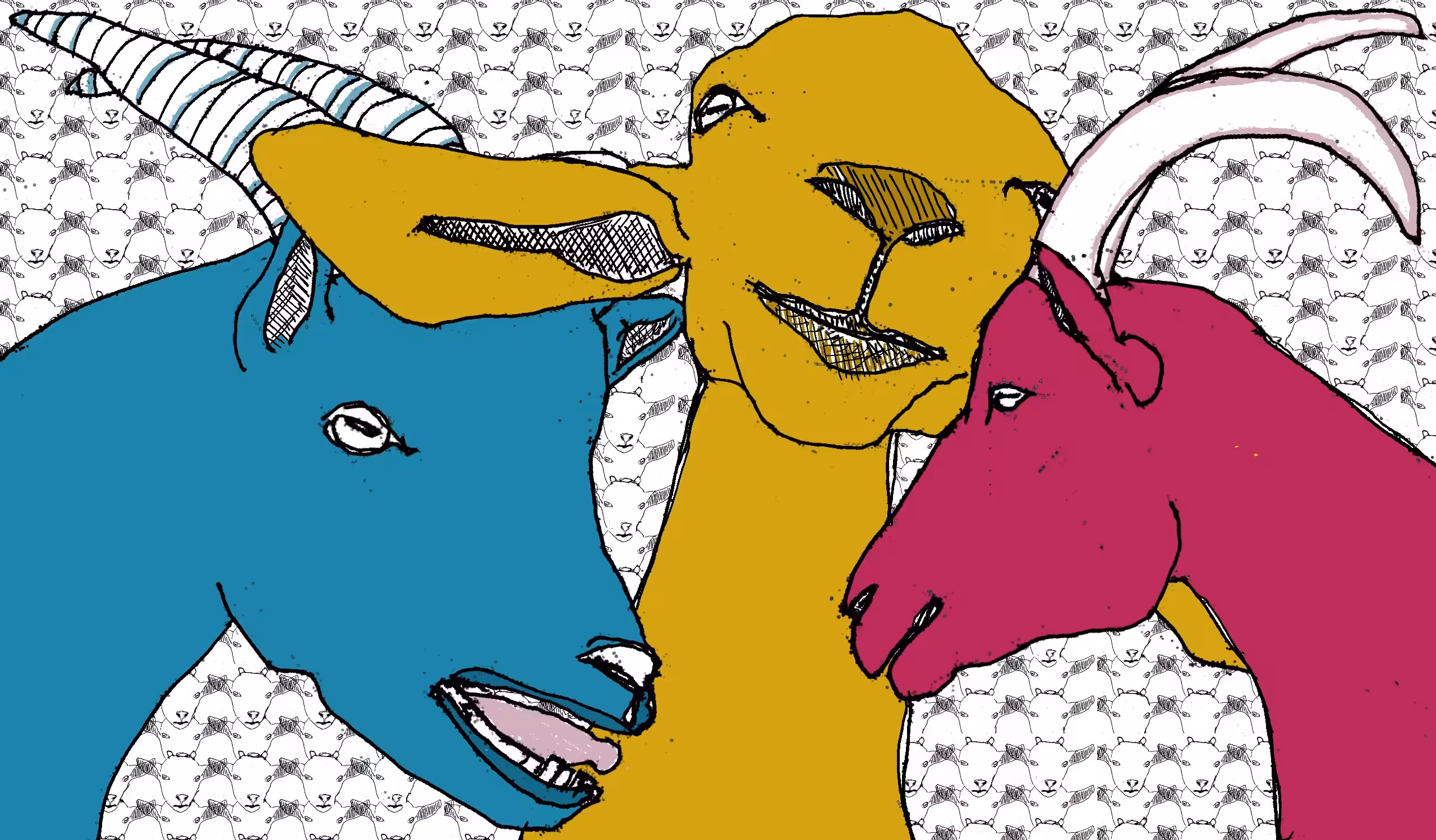 check yo'self & the technicolour dream goats