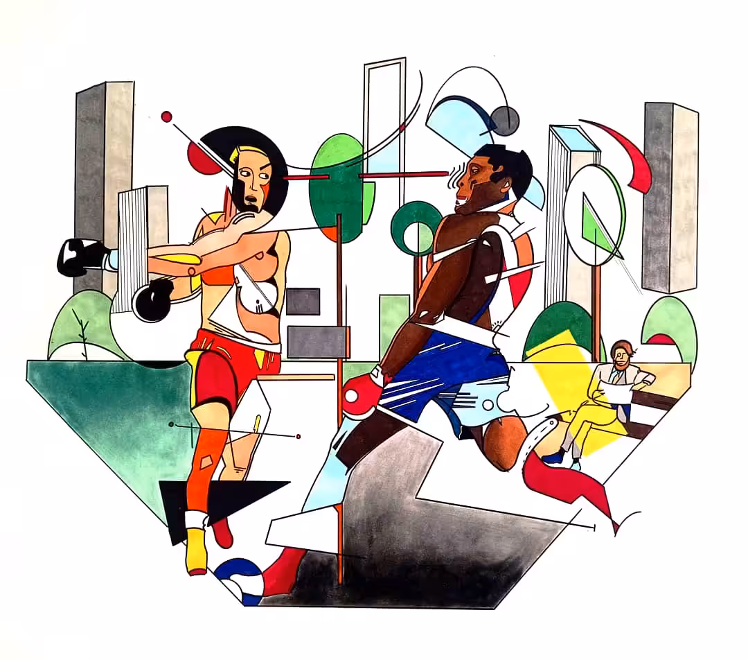 I don't box , i try to live