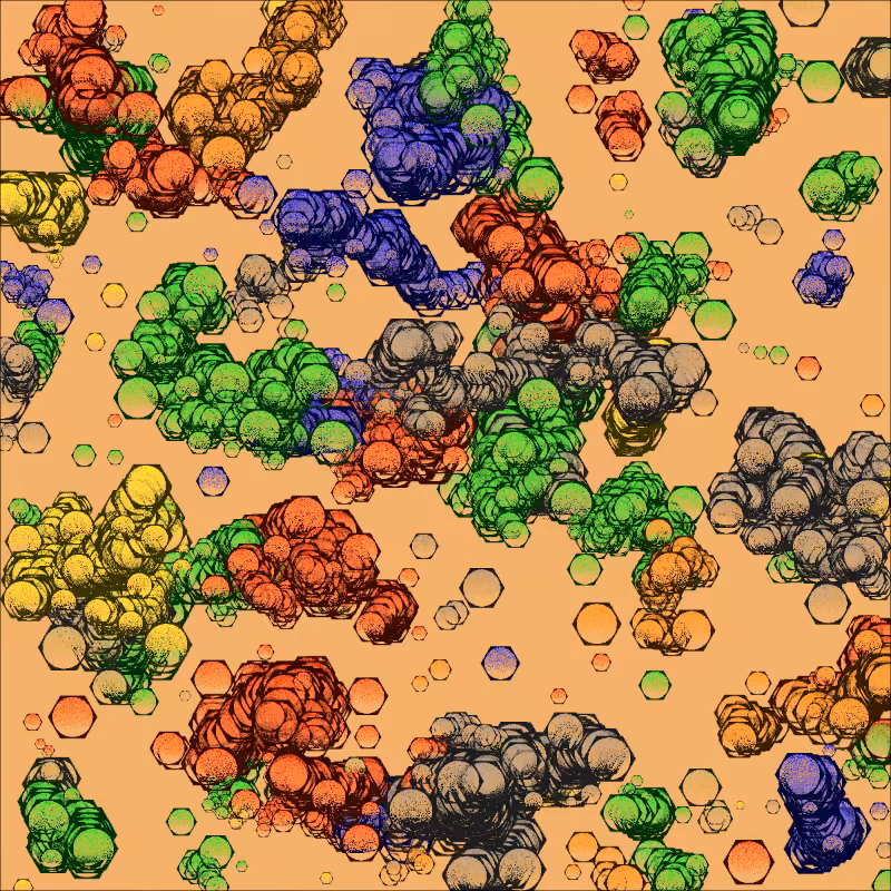 Organic Clusters #18