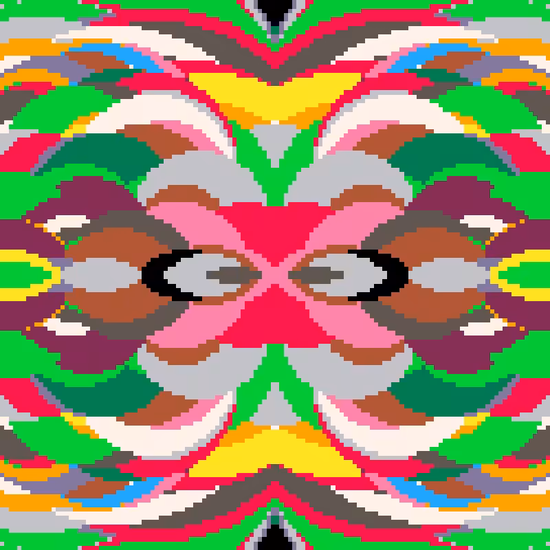 Rapid Psychedelic Inkblot Test Generator #3