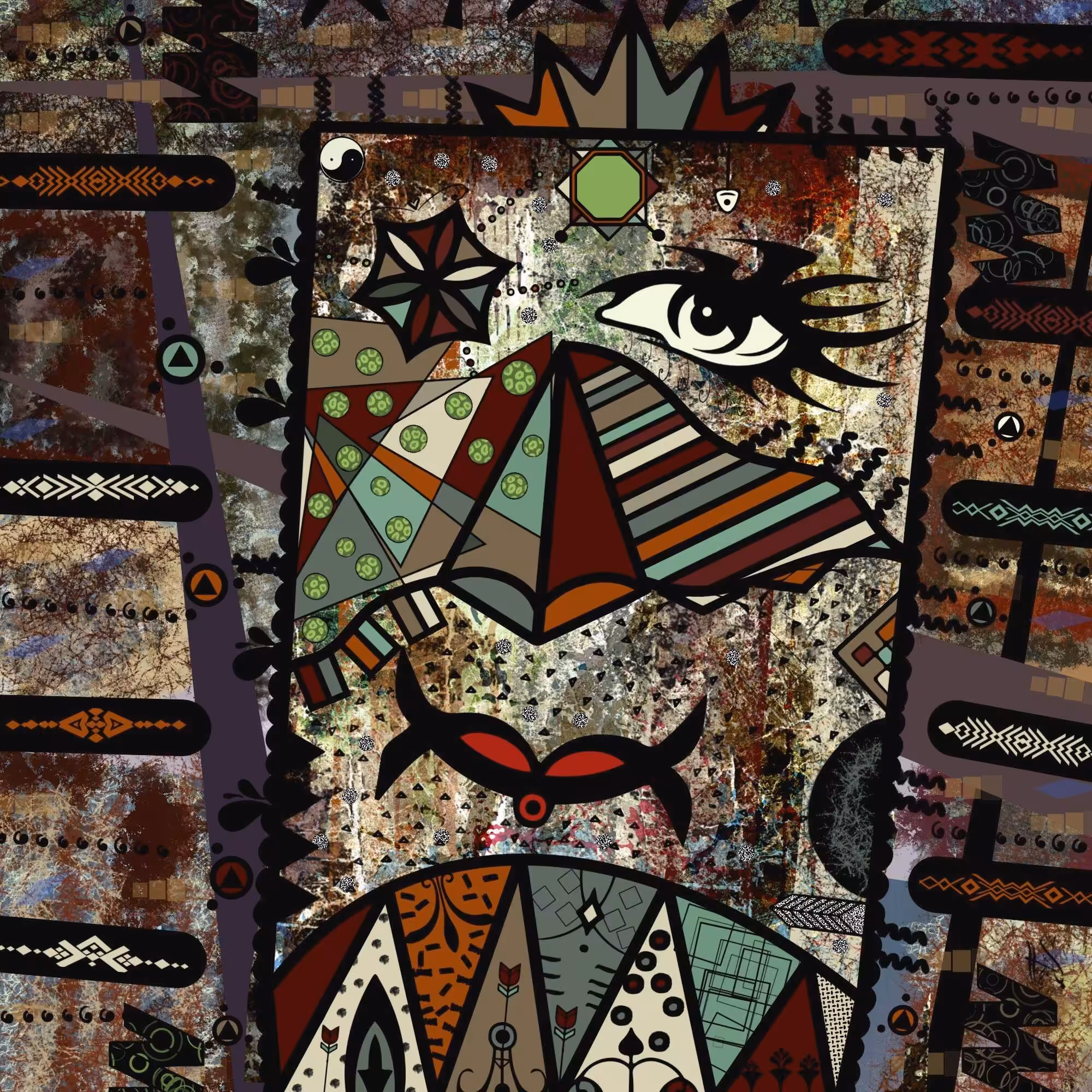 Figurative imagery ❤️ : Geometric Muse