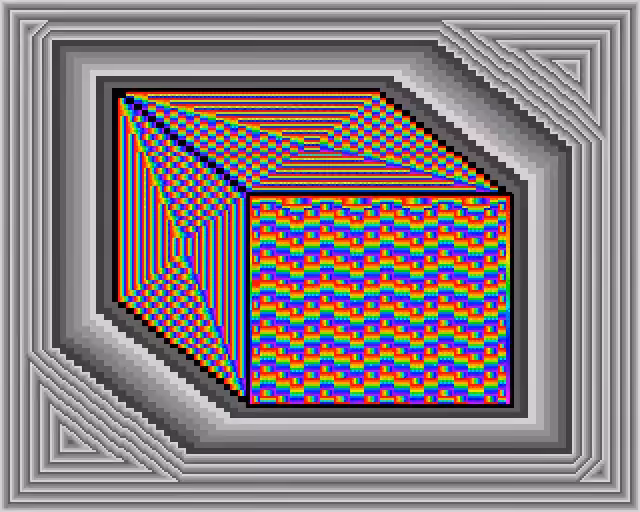Homage to the Cube (Mac+Amiga)