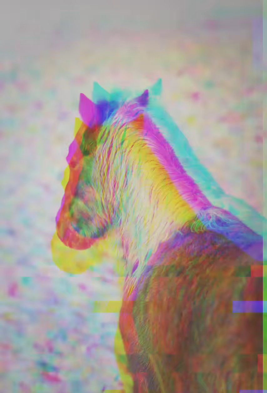 GLITCHED Classic Pony