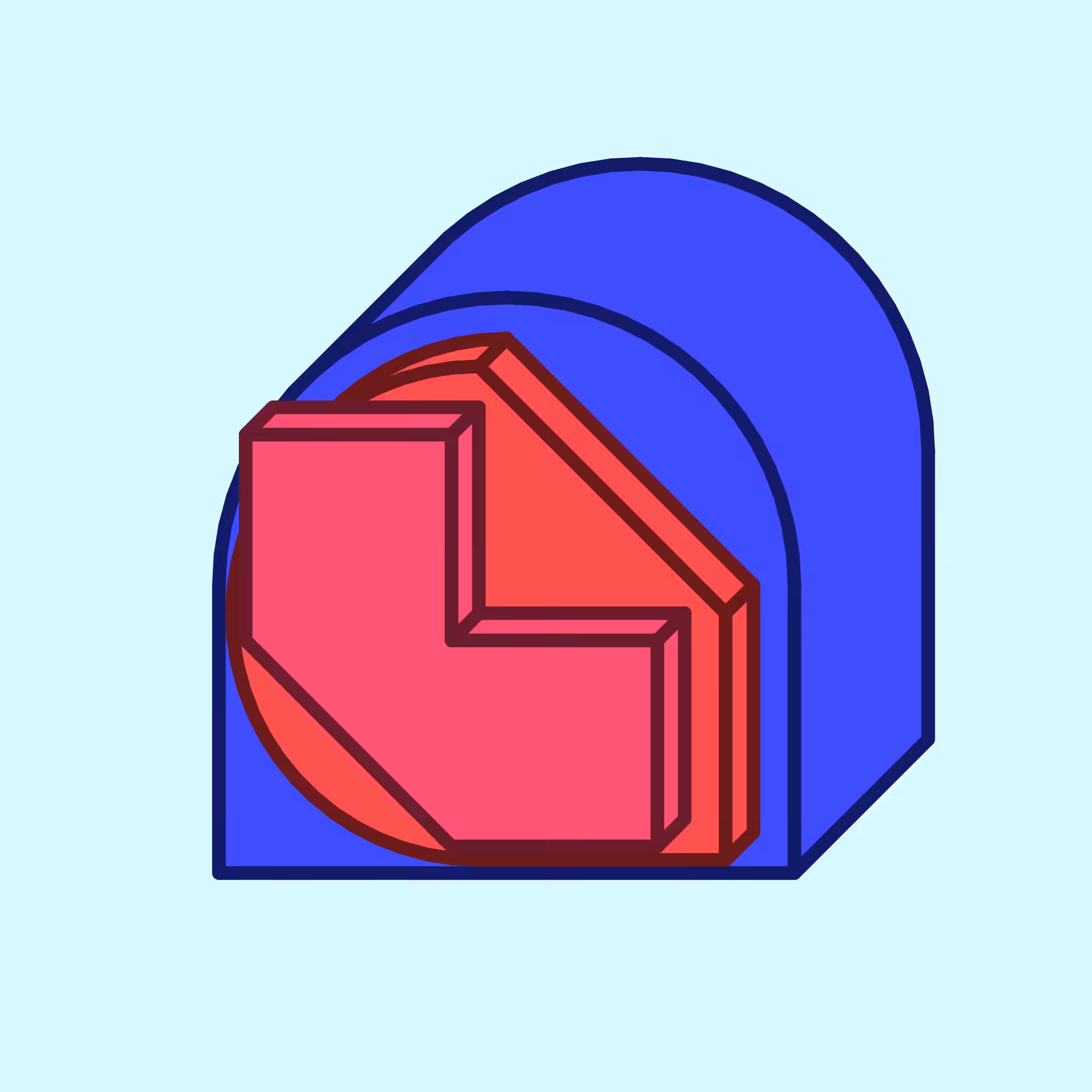 Calm shapes #1127