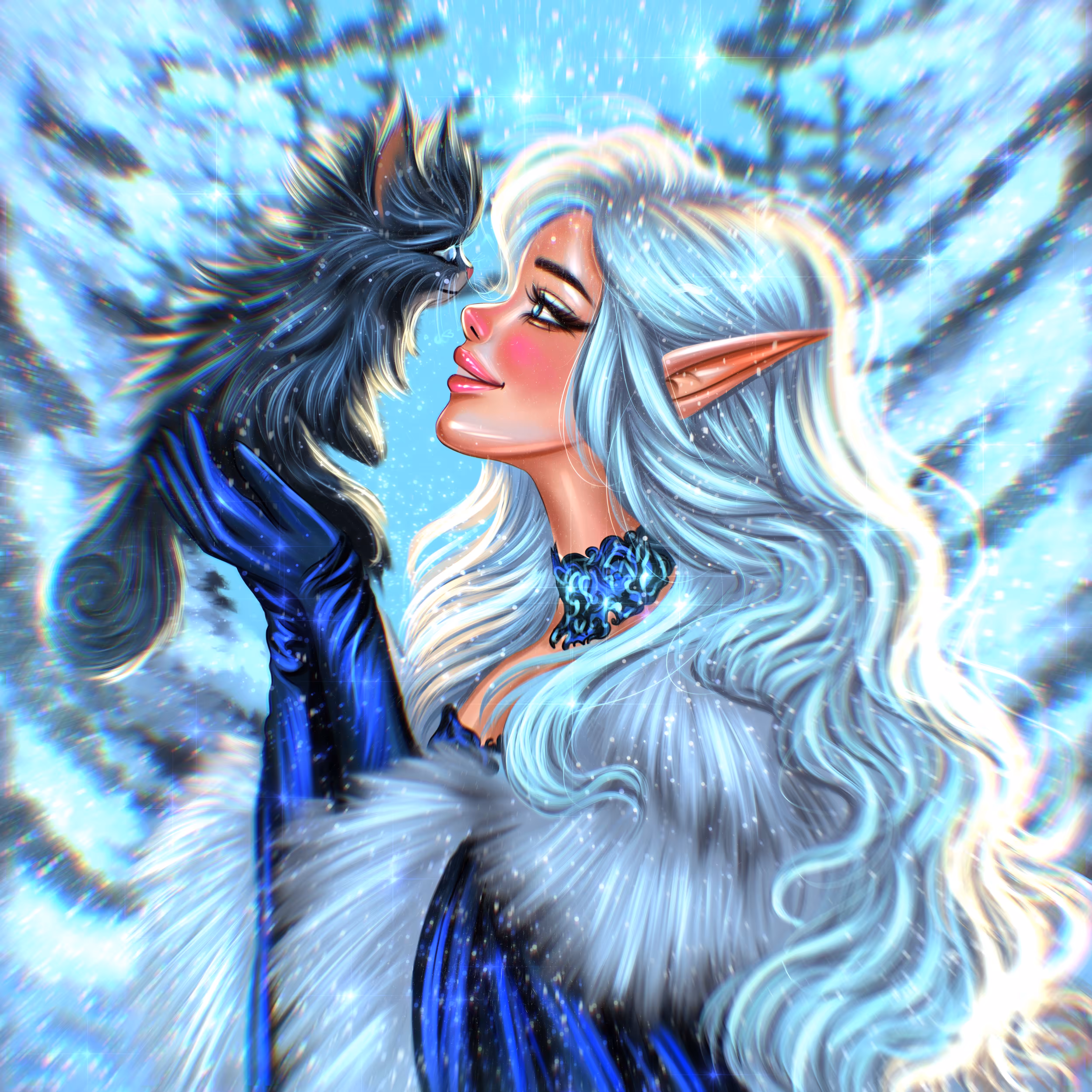 Snow moment❄️