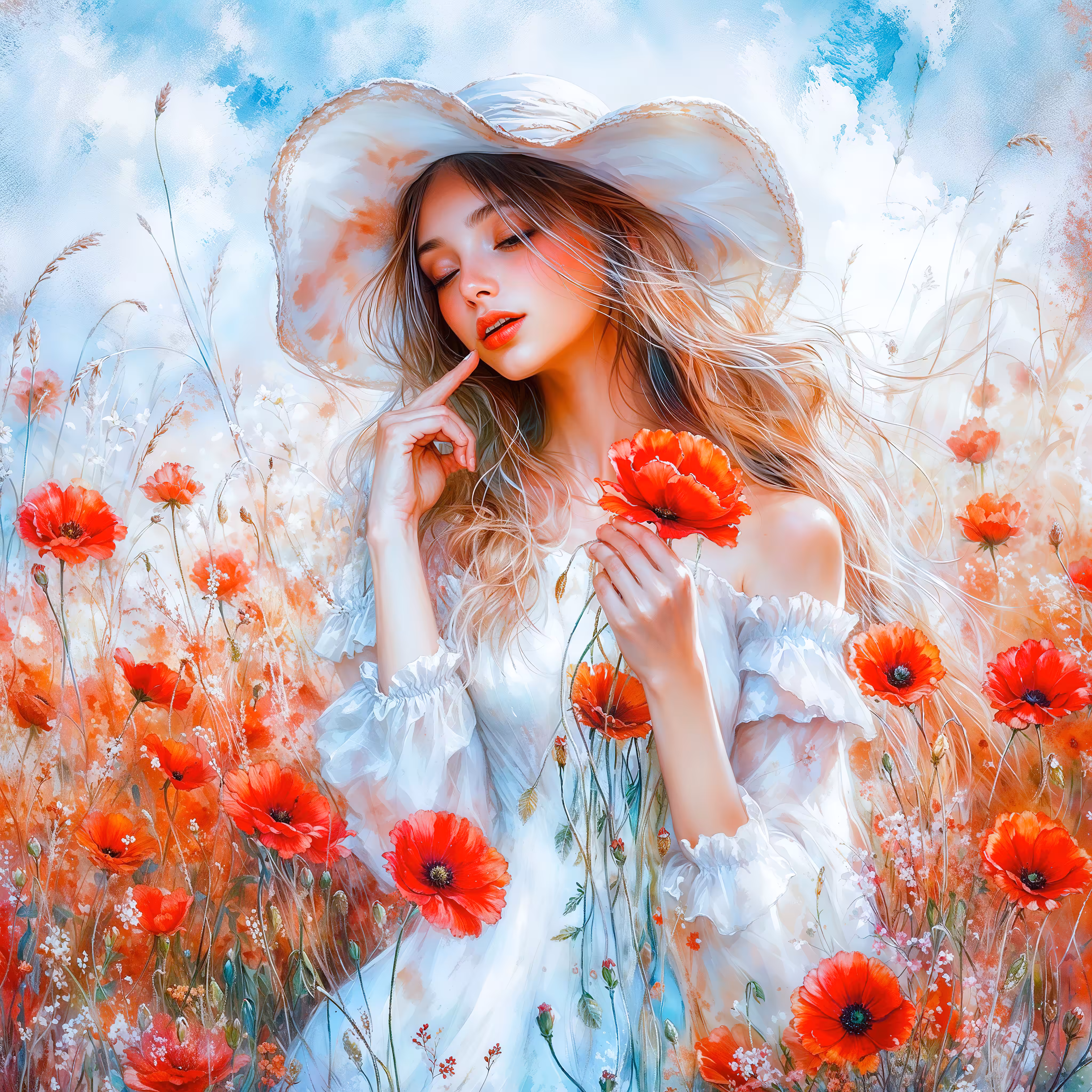 Dreamy Poppy Fields