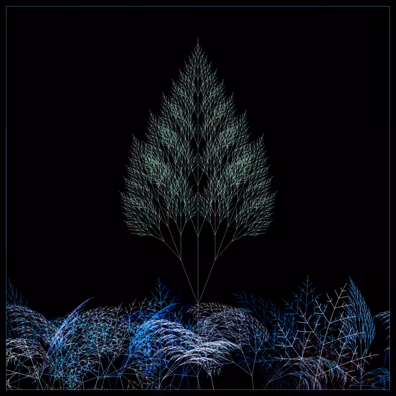 Fractal Forest #154