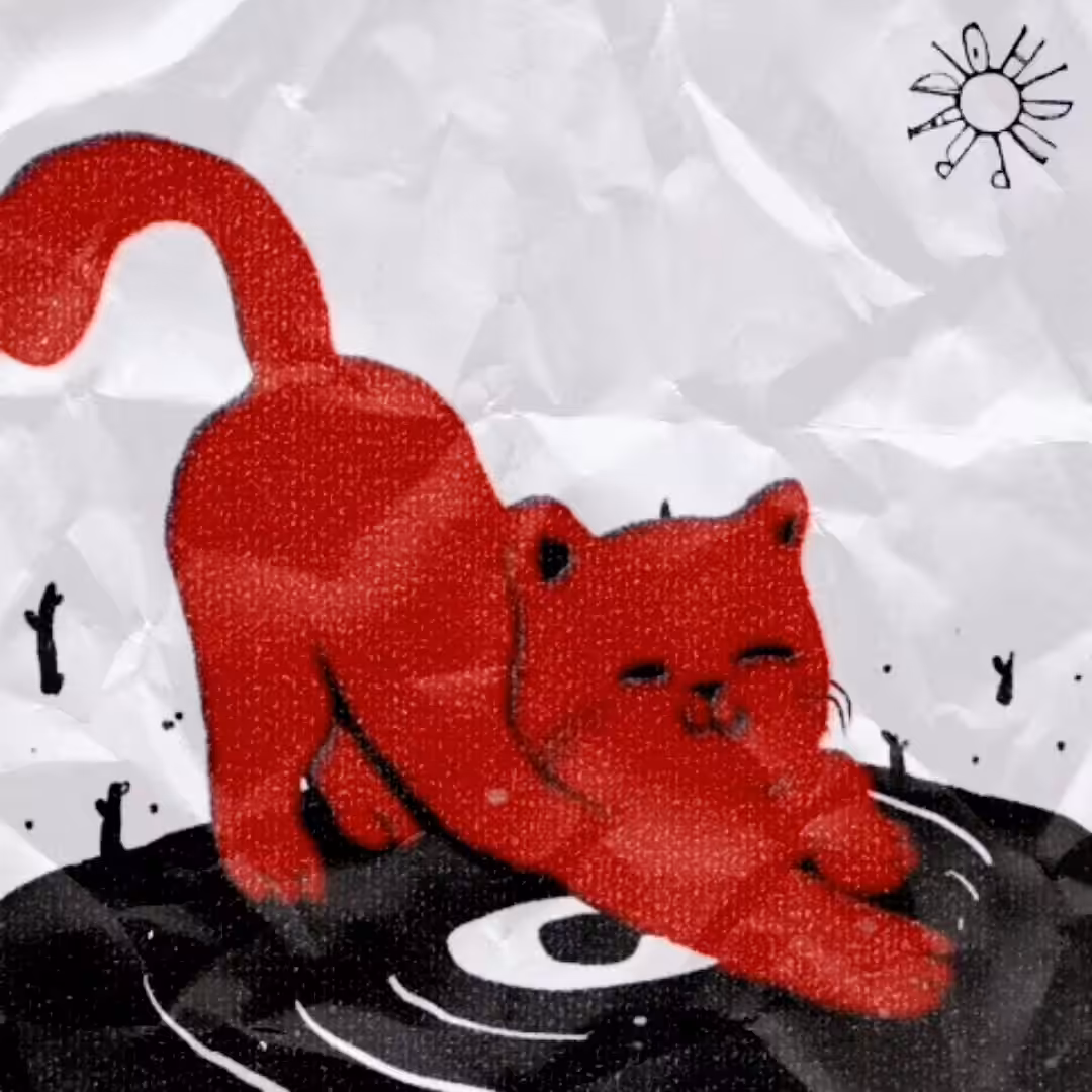 Kitty's plate