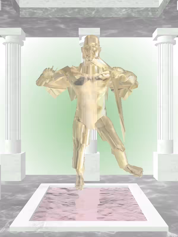 HeavenComputer: The Fading Treading Water Fool's Gold Man #5797