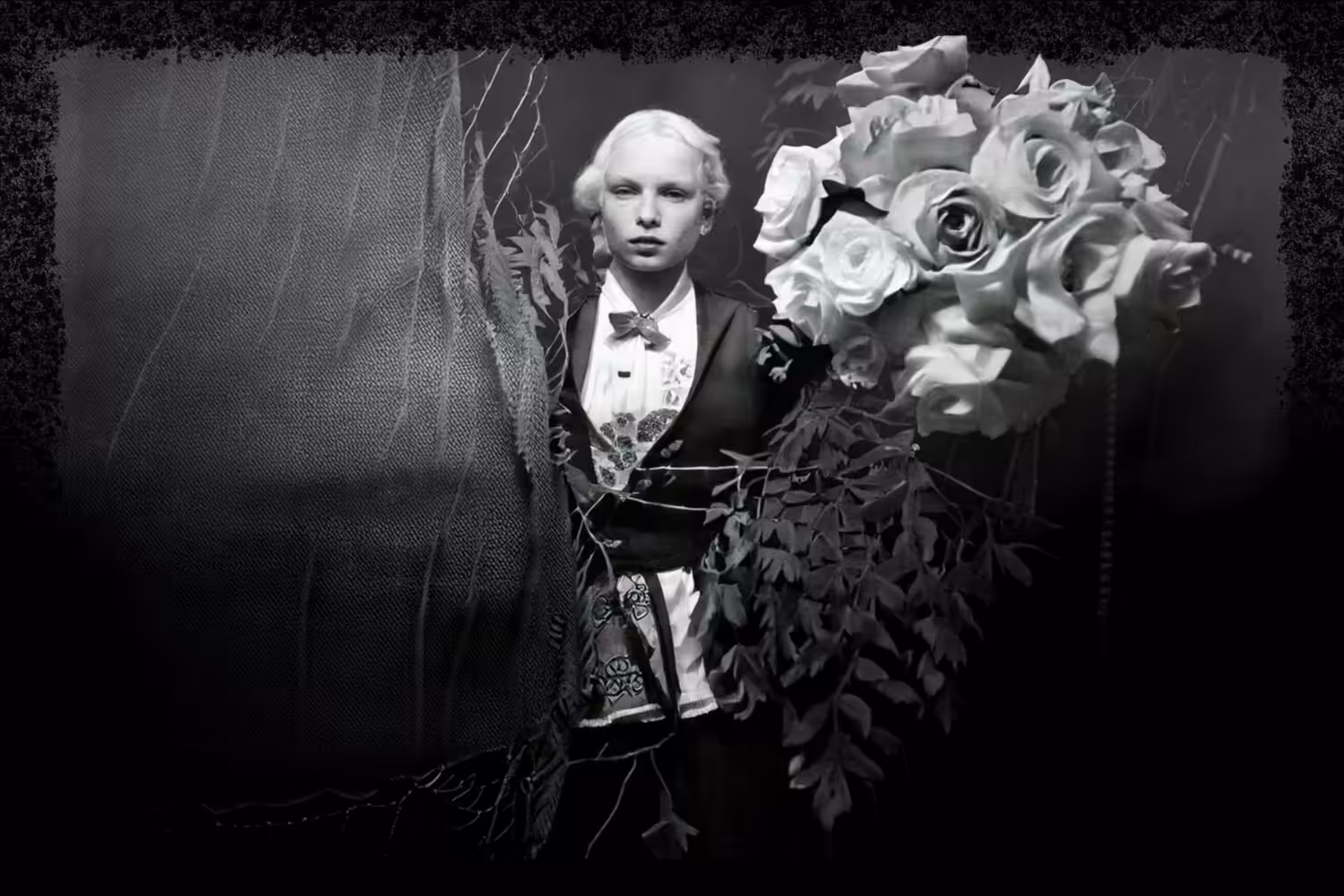 Behind roses and thorns