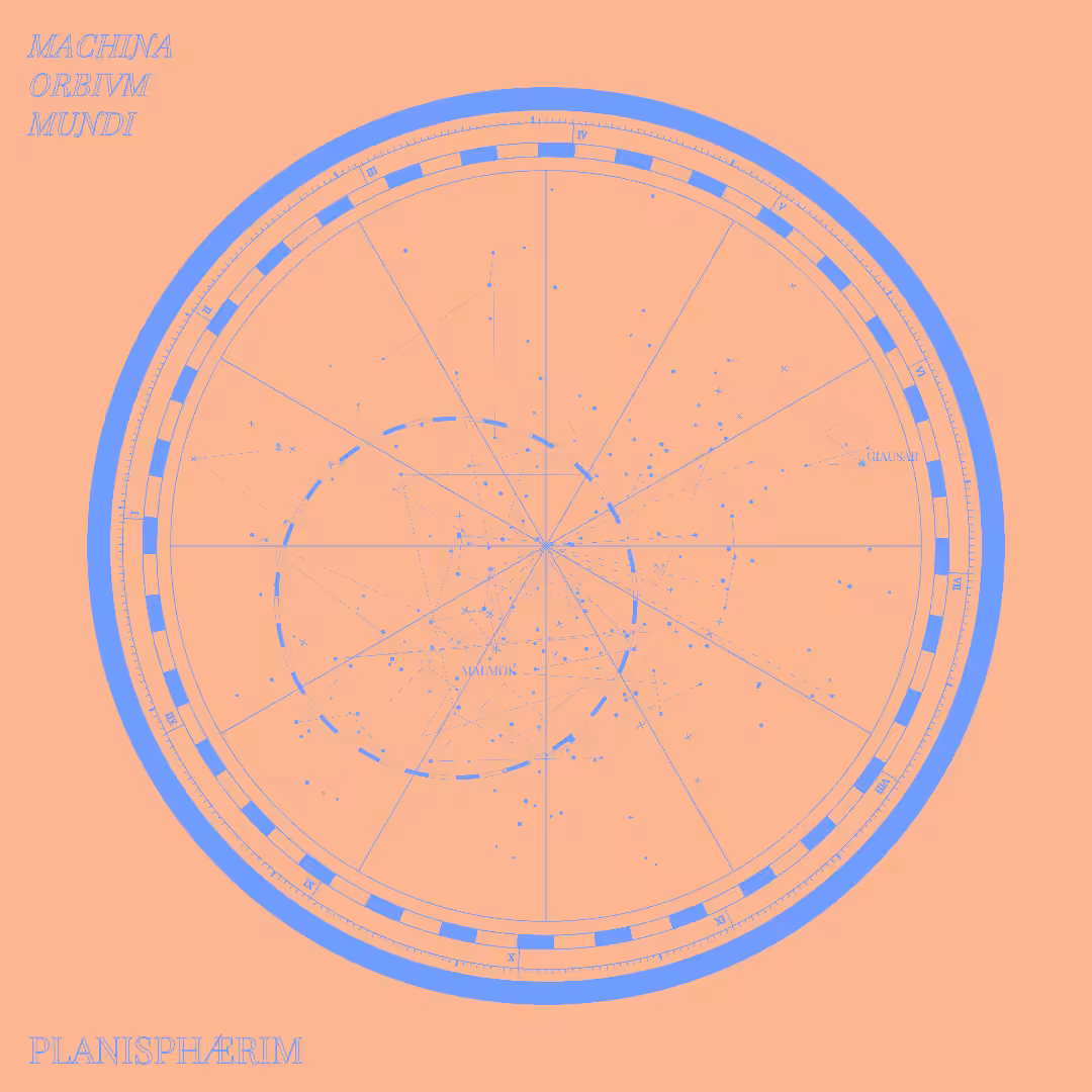 A Fictional Map Of Constellations #41