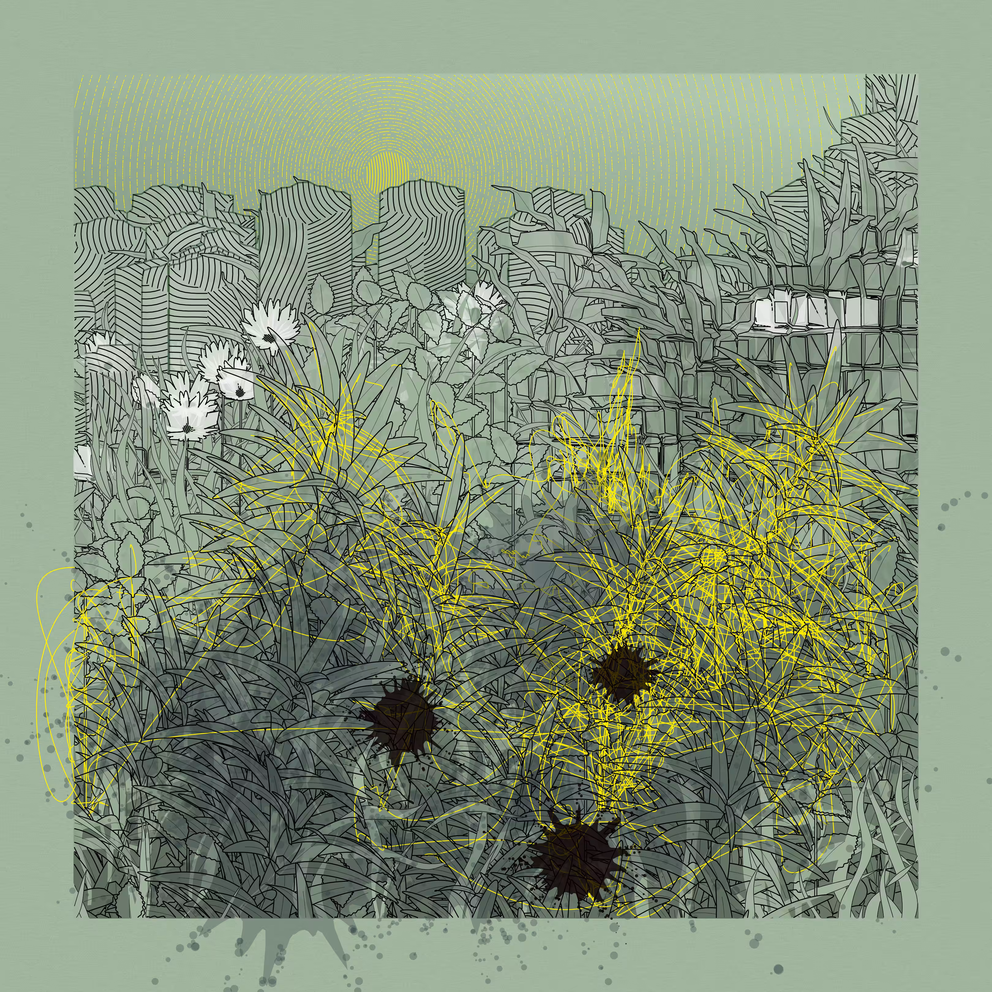 Landscape with Carbon Capture #6325