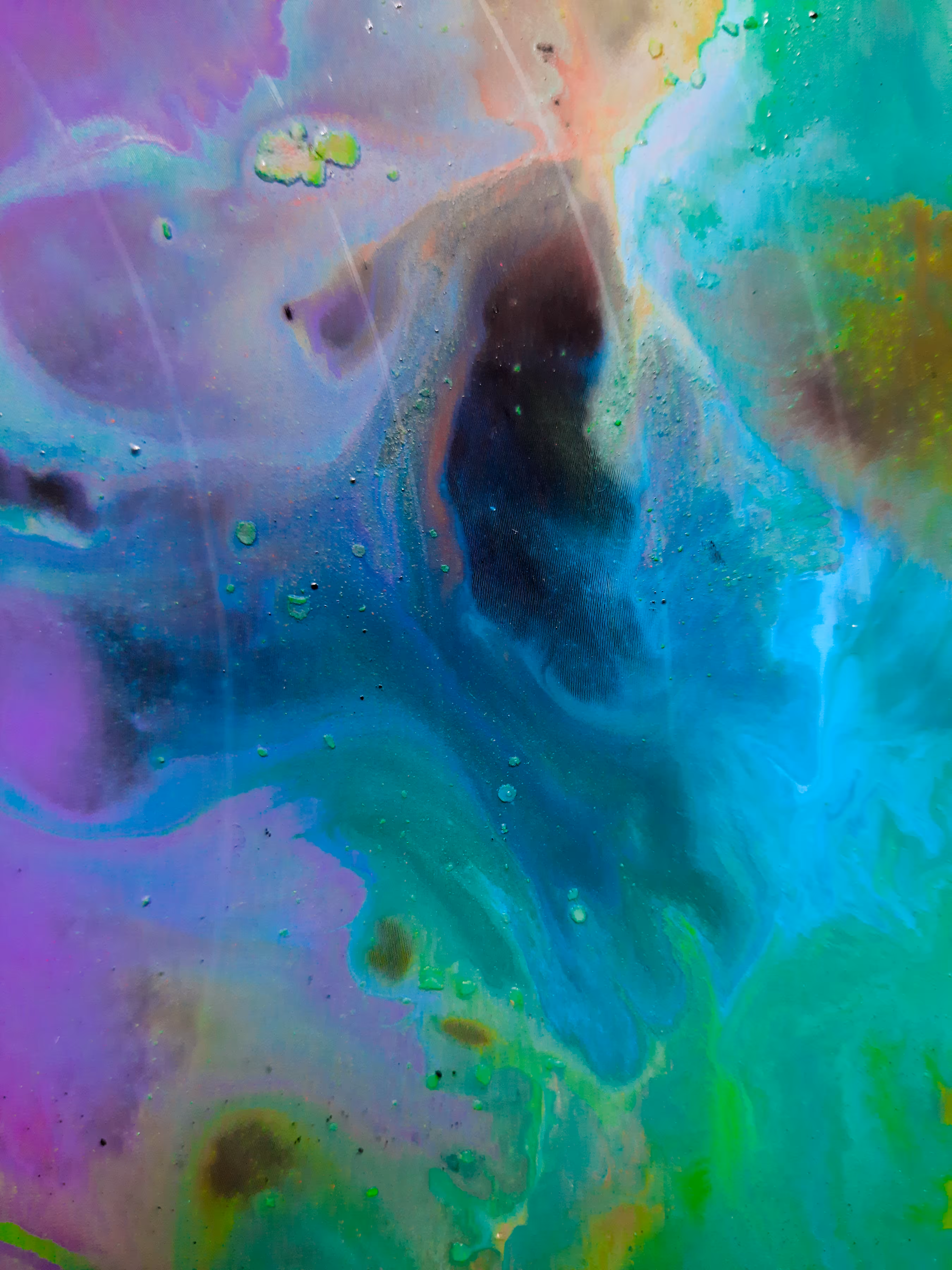 "Violet aura"
