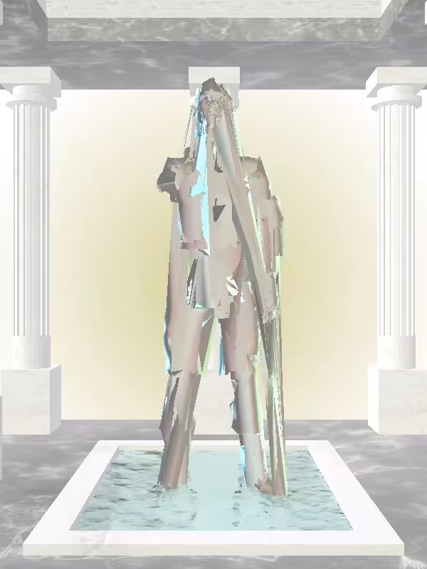 HeavenComputer: The Indifferent Chatoyant Amazonite Man #4894