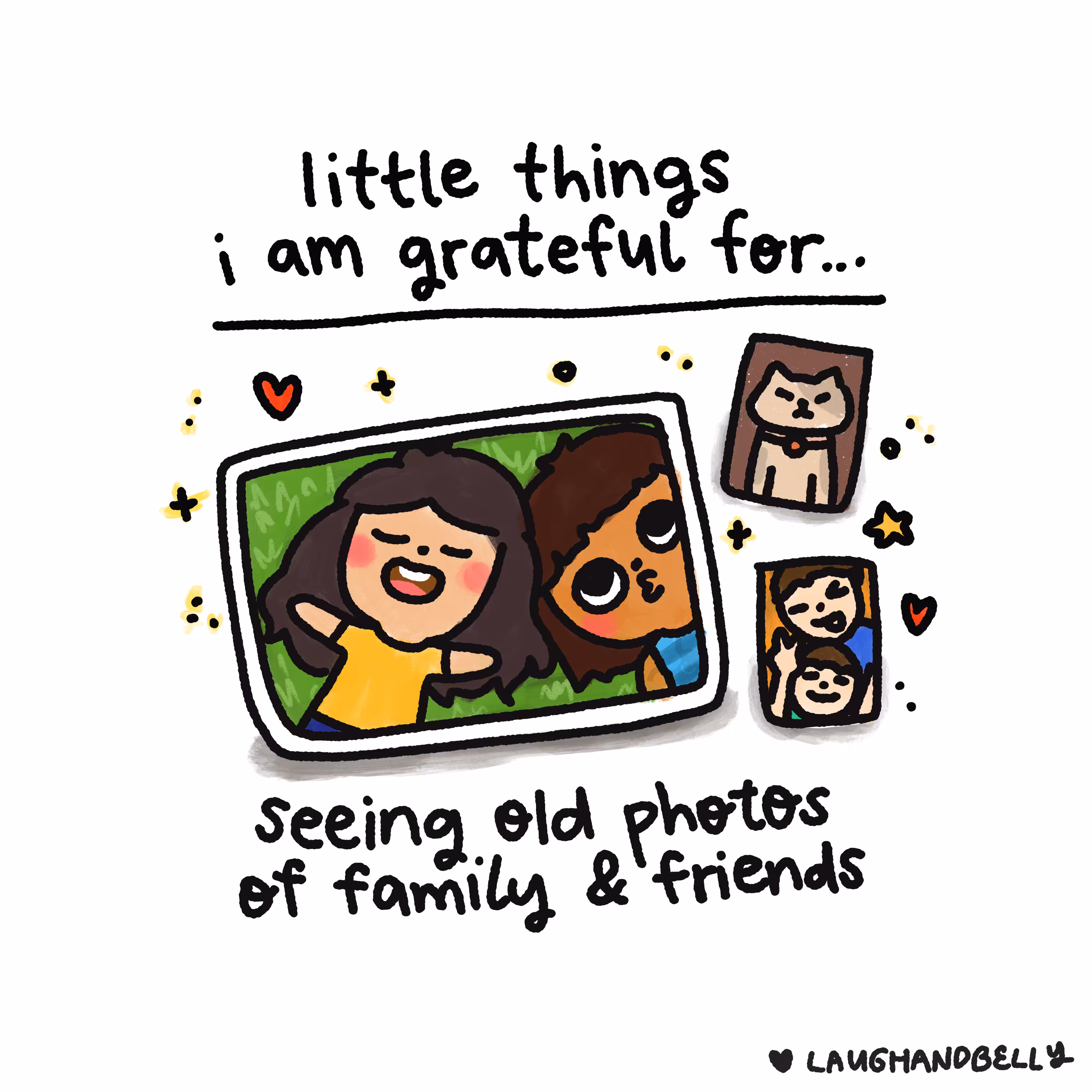 little things i am grateful for: Seeing old photos of family & friends