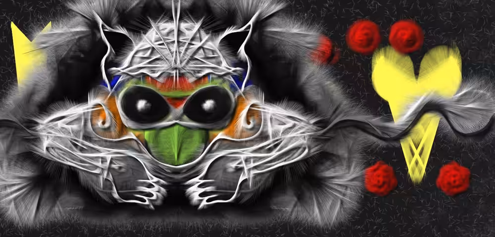 Doodle monster